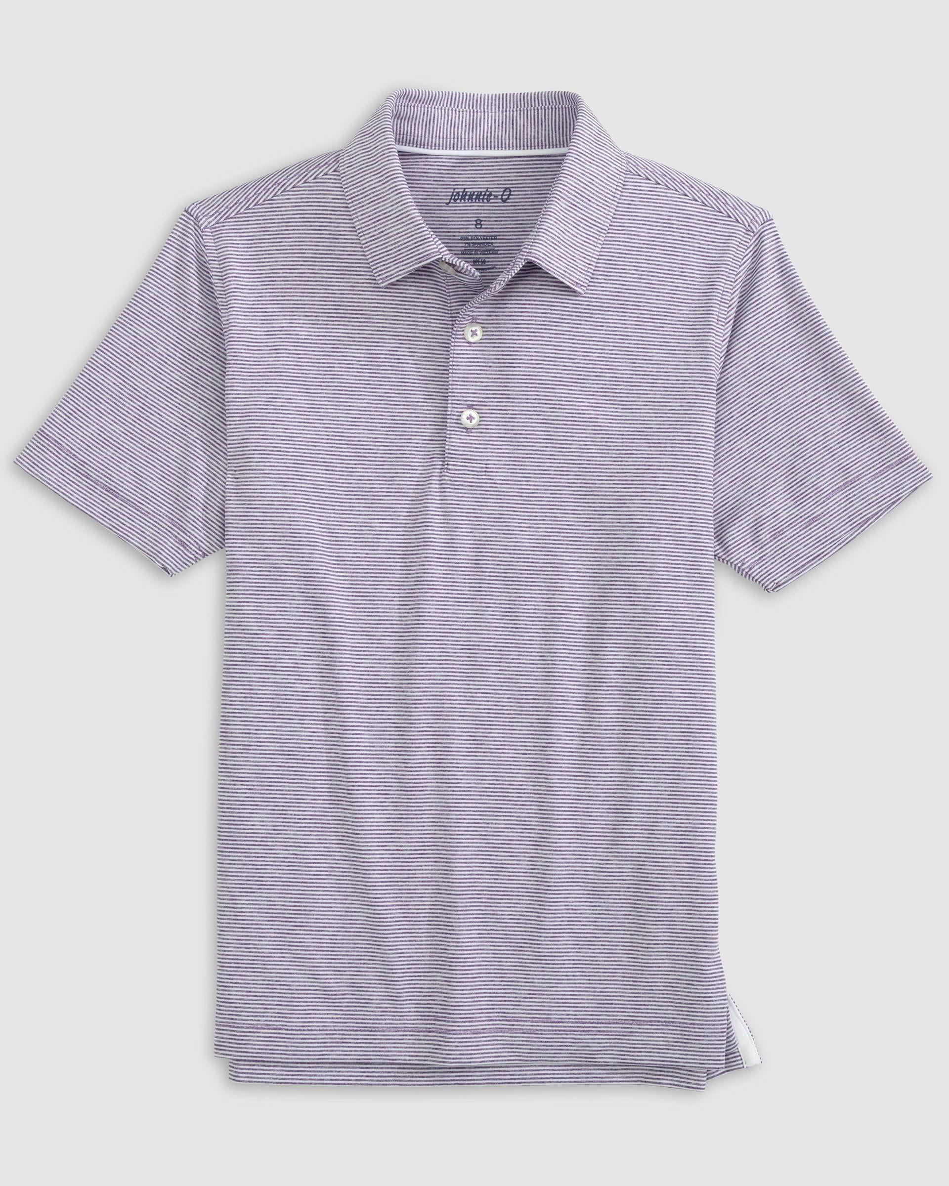 johnnie-O Performance Jersey Jr. Polo - Lyndonn Stripe Product Image