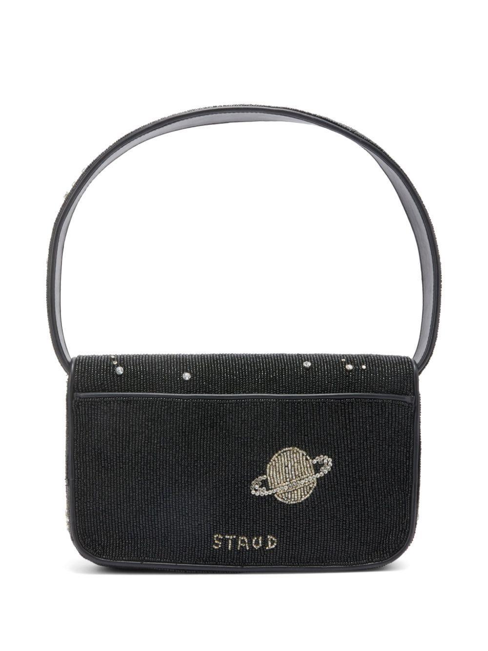 STAUD Tommy Small Beaded Shoulder Bag In Starry Night Product Image