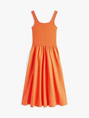 Sleeveless Ribbed Midi Dress Product Image