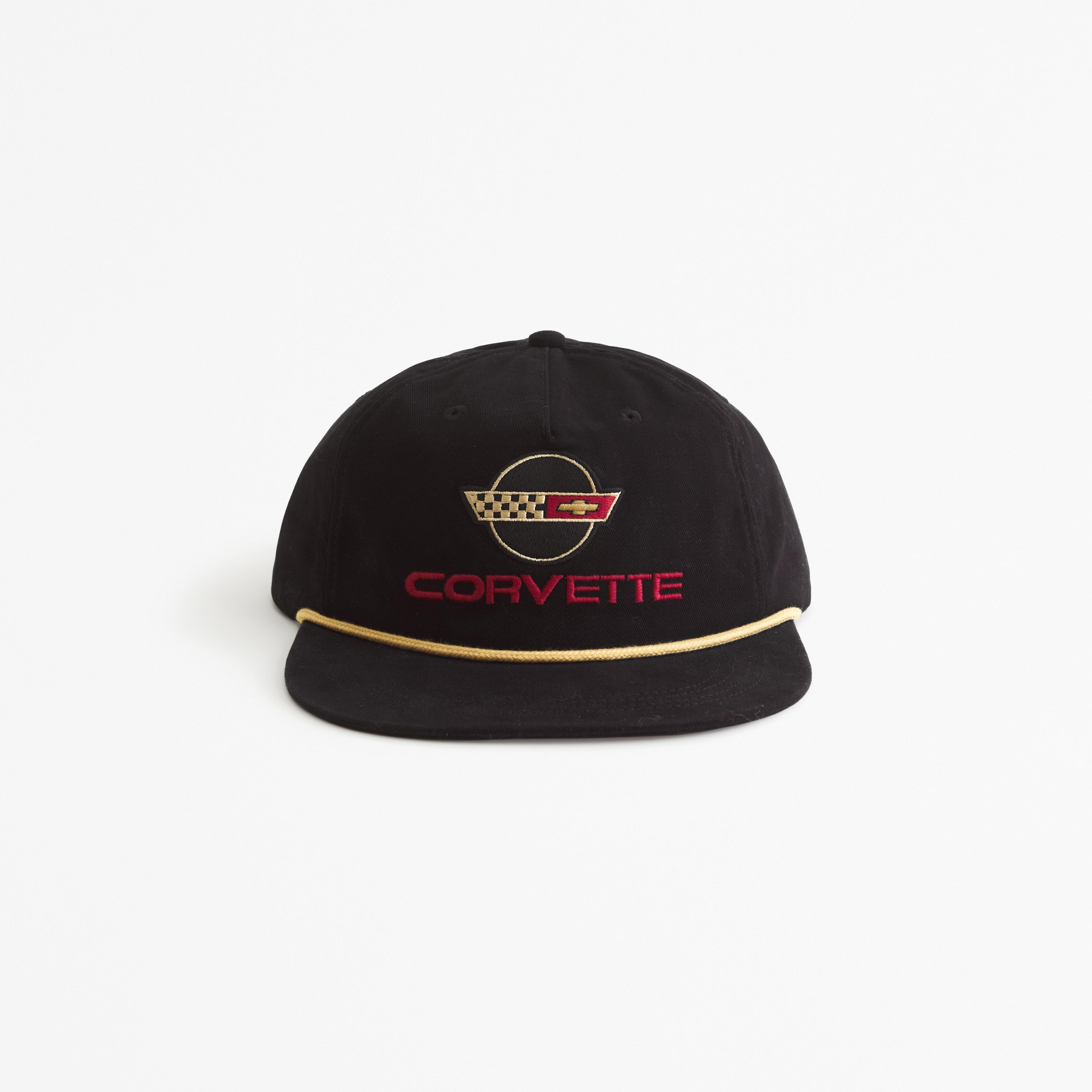 Corvette Graphic Flat Bill Hat Product Image