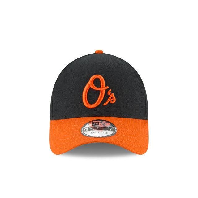 Baltimore Orioles The League Black 9FORTY Adjustable Hat Male Product Image