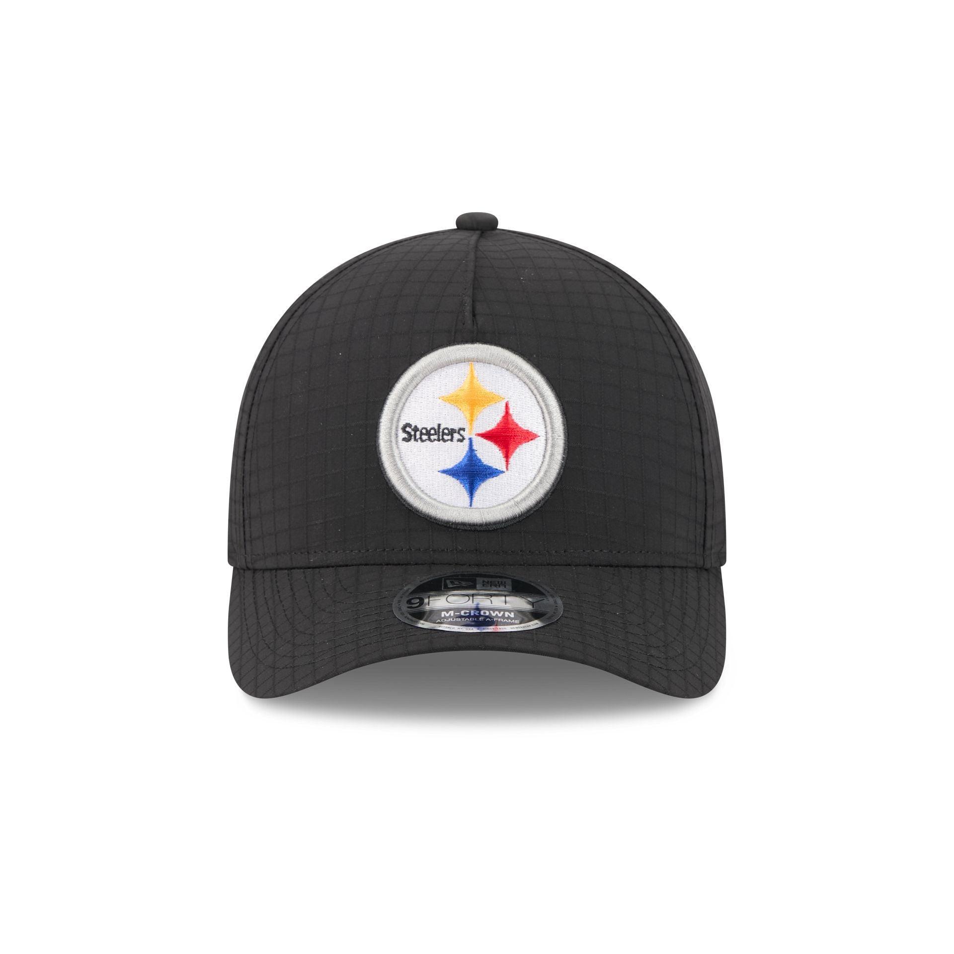 Pittsburgh Steelers Ripstop 9FORTY M-Crown A-Frame Snapback Hat Male Product Image
