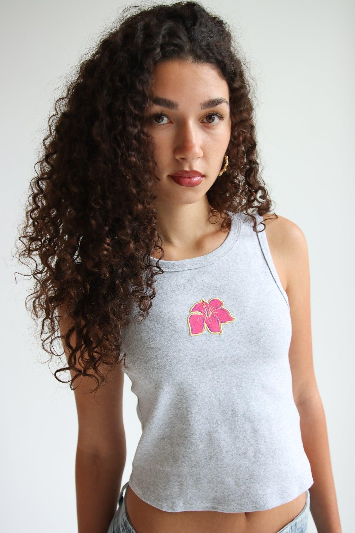Patch Crop Tank Top Product Image