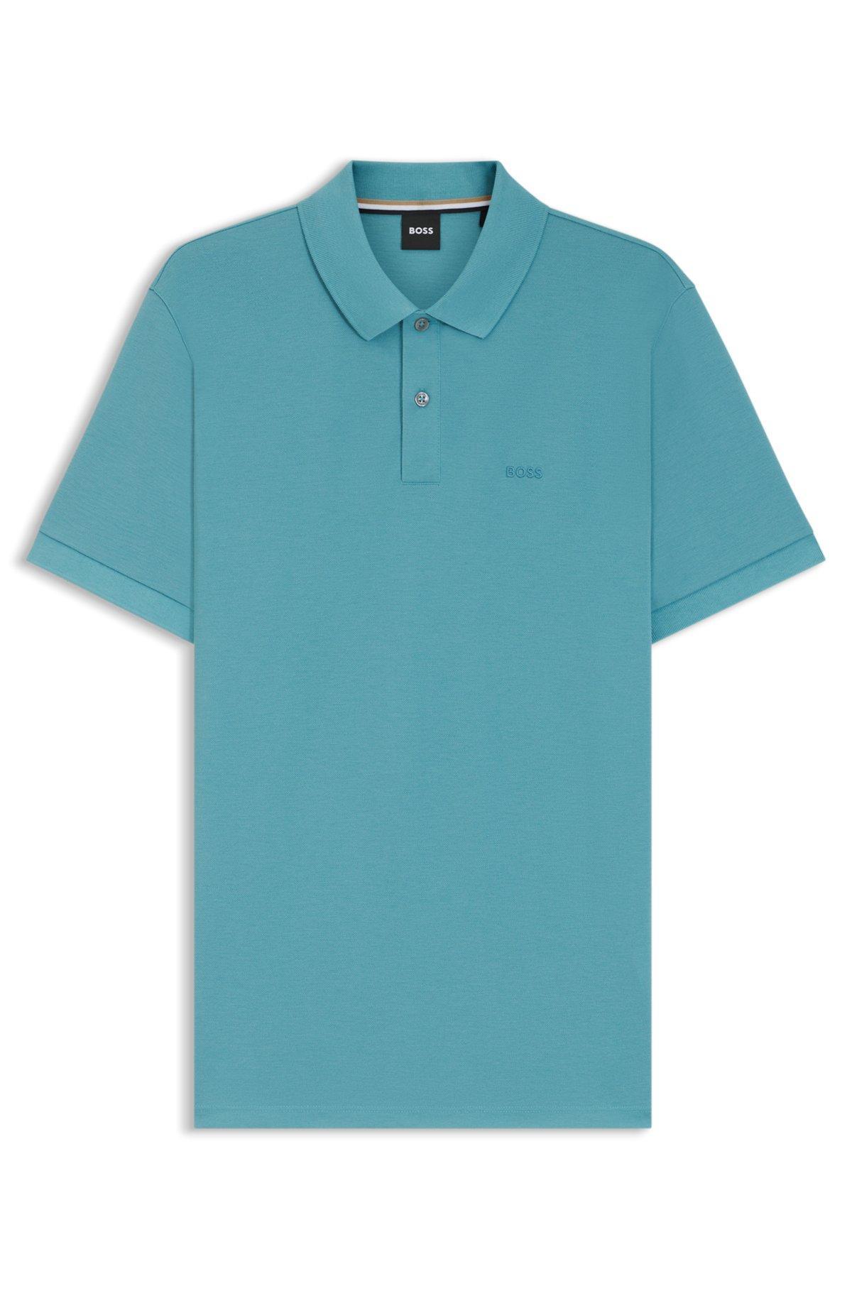 Pallas polo shirt in cotton piqué with logo details Product Image