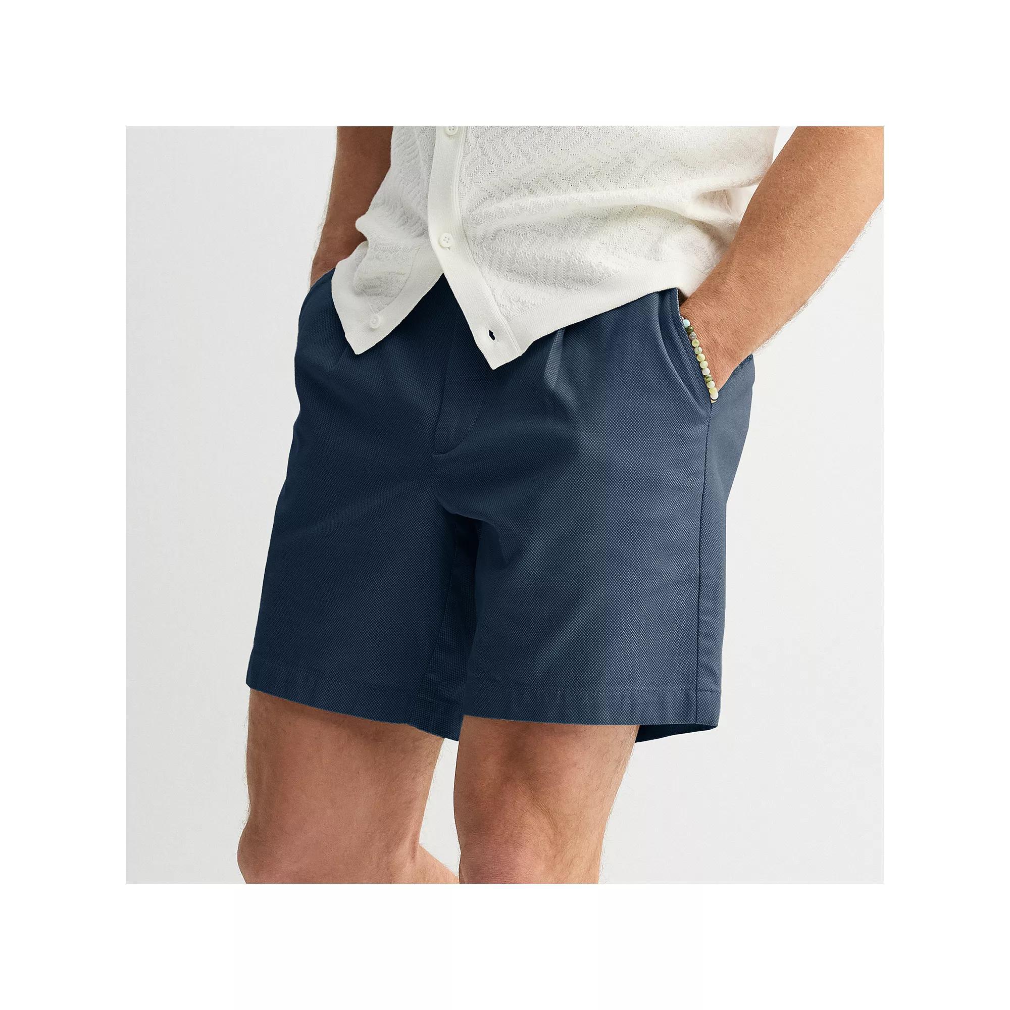 Men's Apt. 9® 7-Inch Tech Shorts, Size: 30, Blue Texture Product Image