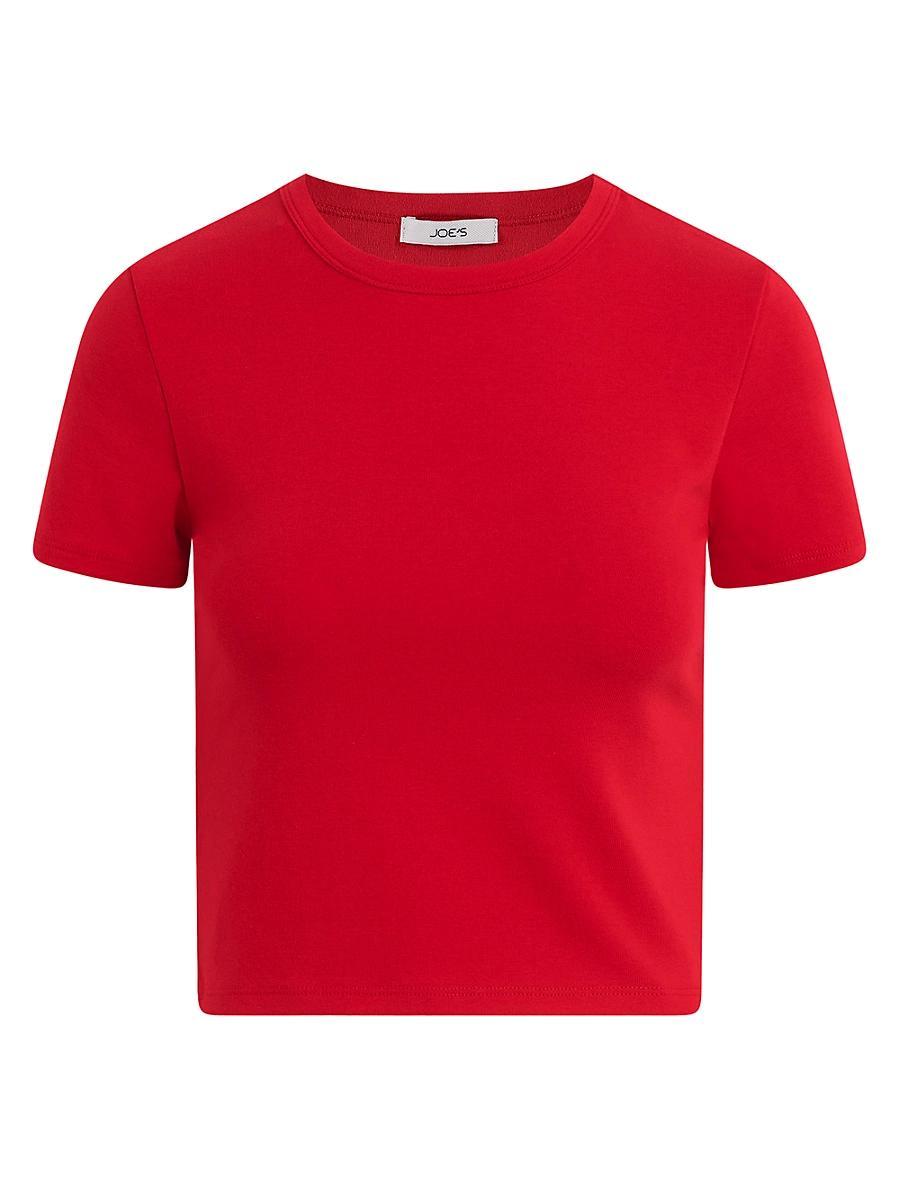 Womens The Baby Cotton-Blend T-Shirt Product Image