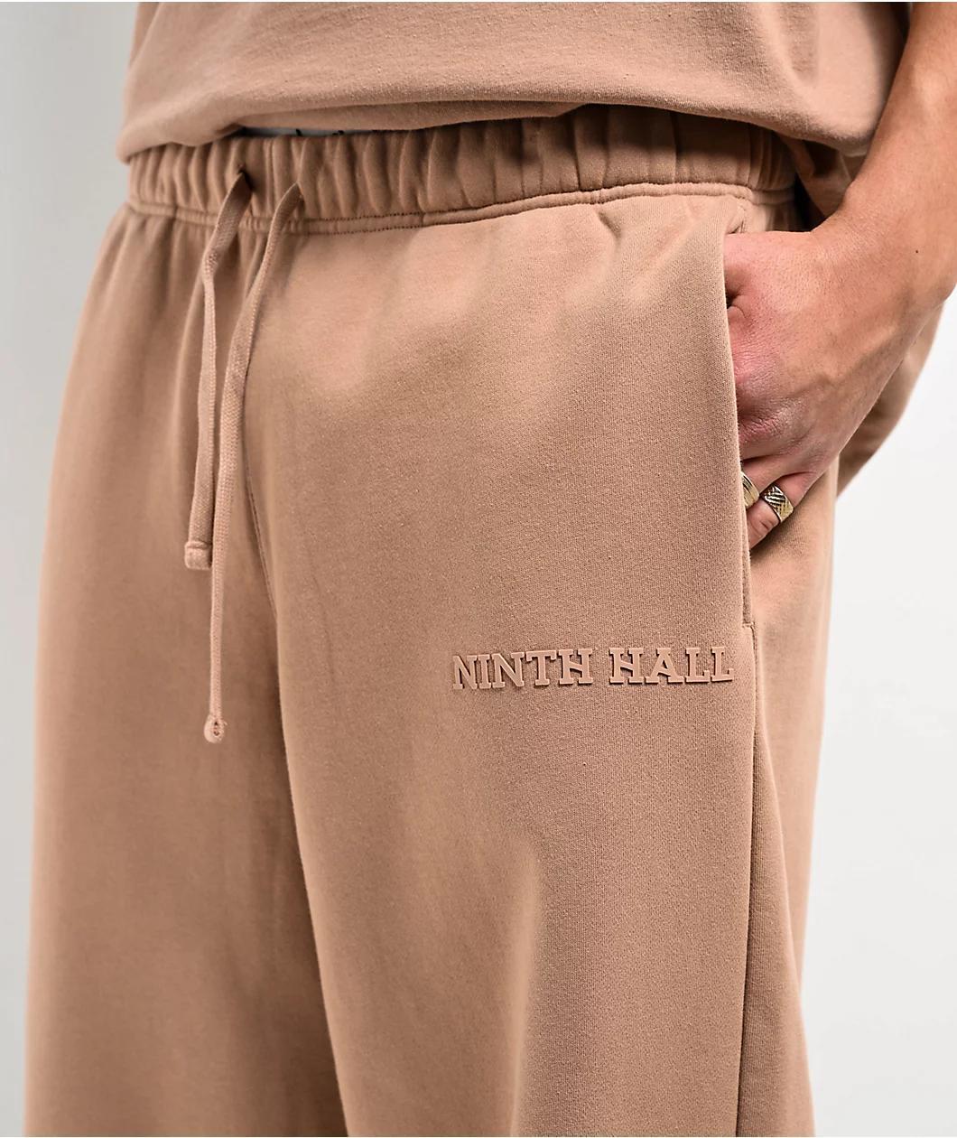 Ninth Hall Fundamentals Chanterelle Oversized Open Hem Sweatpants Product Image