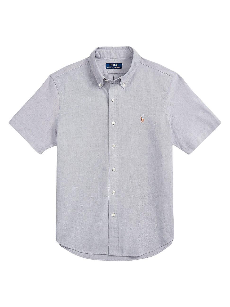 Mens Oxford Short-Sleeve Sport Shirt Product Image