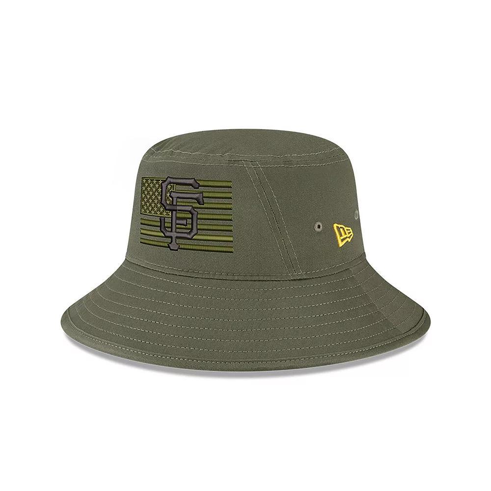 Men's New Era Green San Francisco Giants 2023 Armed Forces Day Bucket Hat,  Product Image