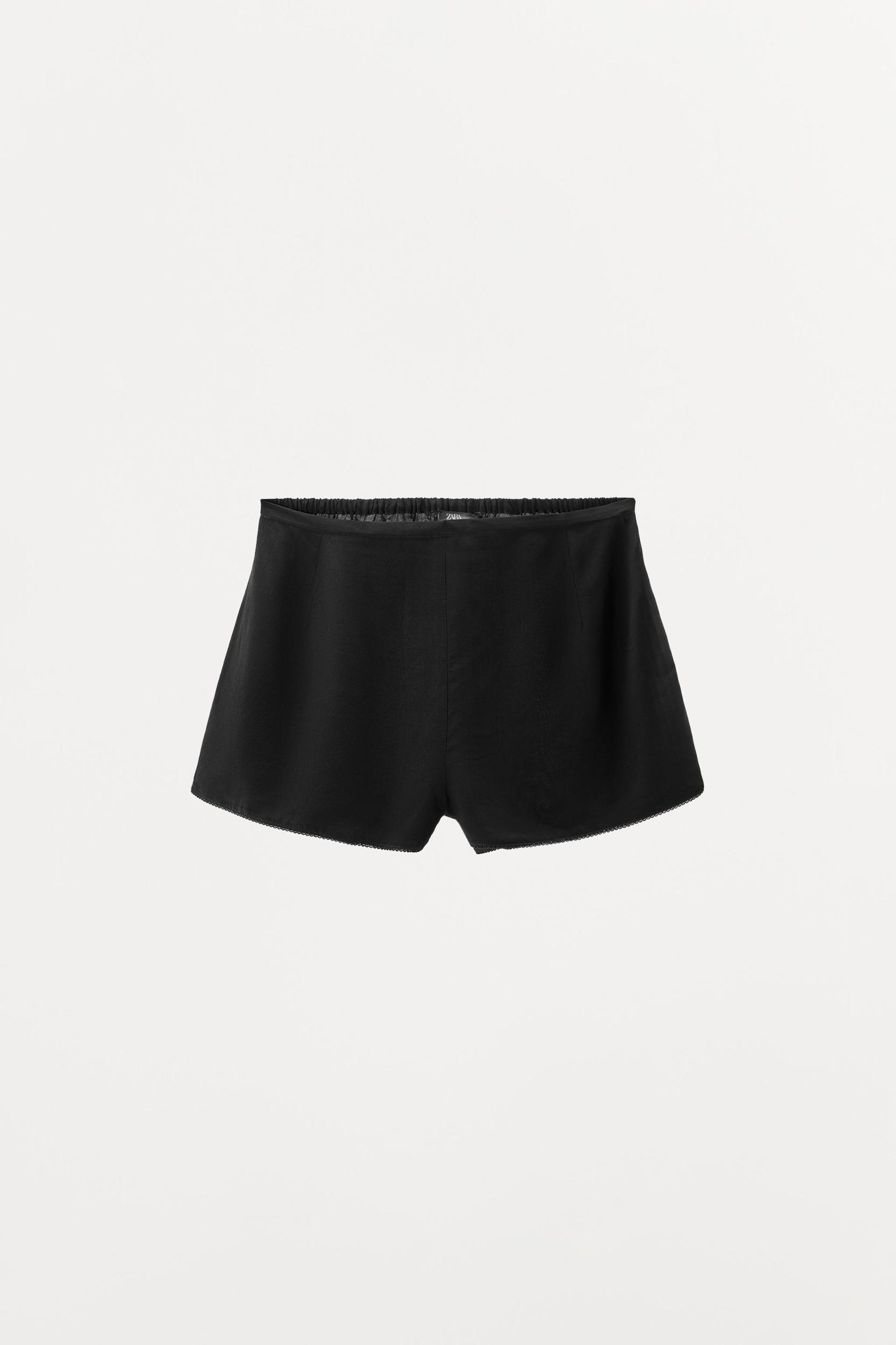WAVY VISCOSE SHORTS Product Image