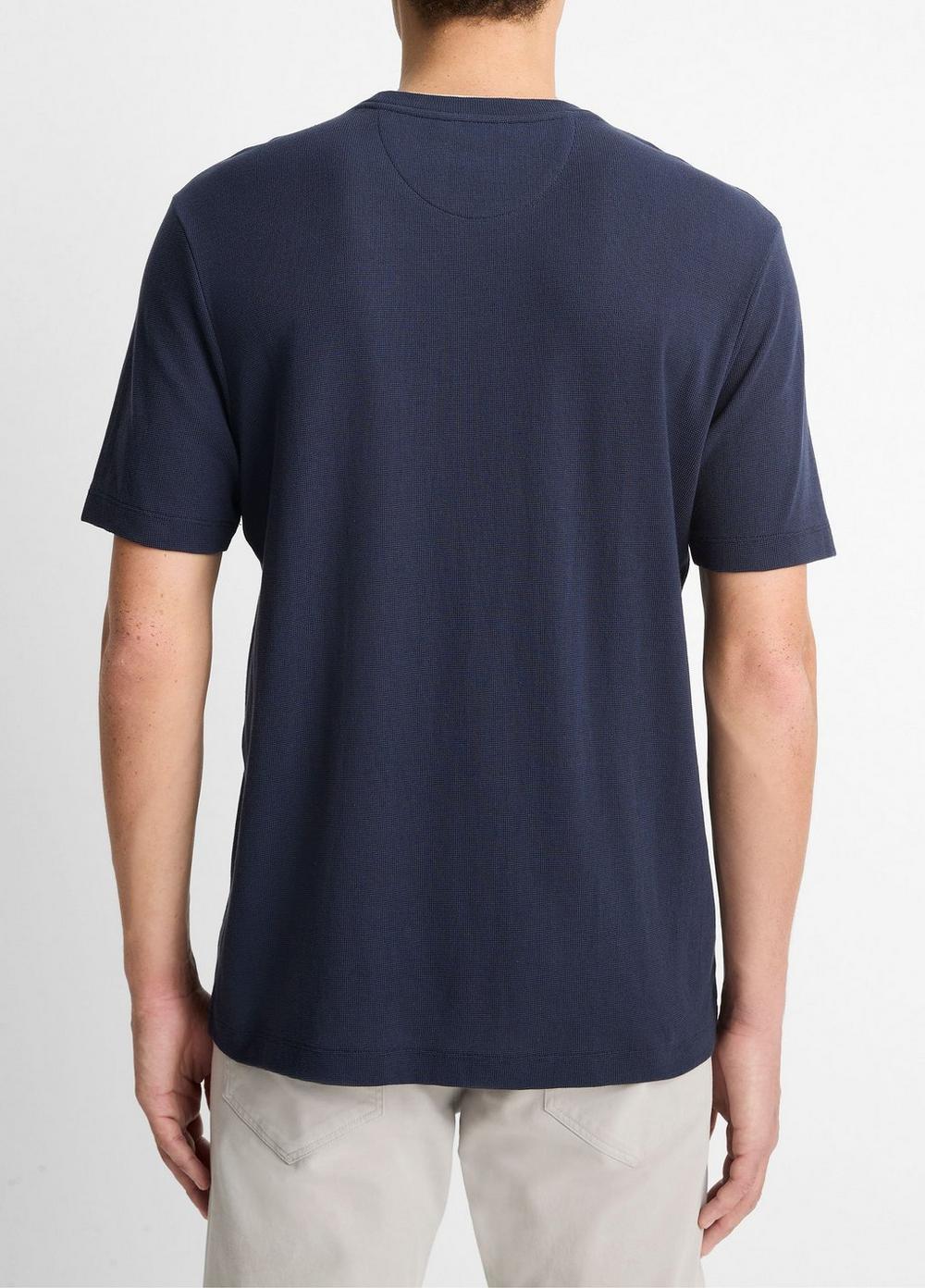 Double-Neck Pima Cotton T-Shirt Product Image