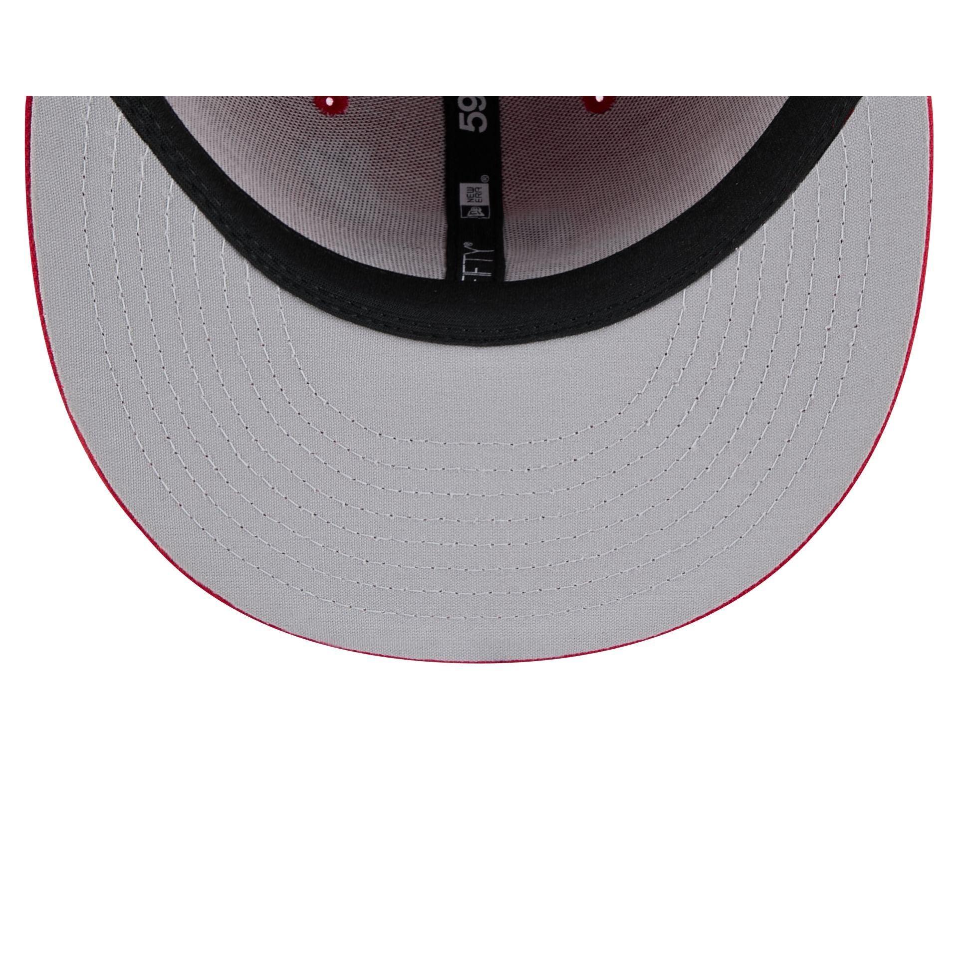Kansas City Chiefs 2025 Sideline Hot Weather Split Panel 9FIFTY Snapback Hat Male Product Image