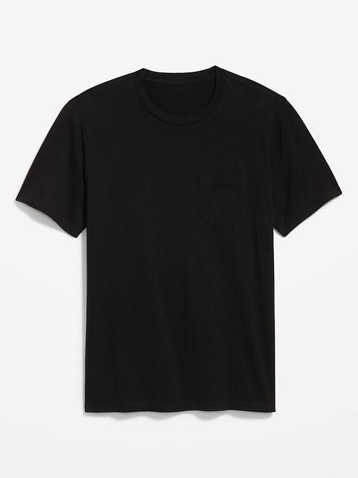 Crew-Neck Pocket T-Shirt Product Image