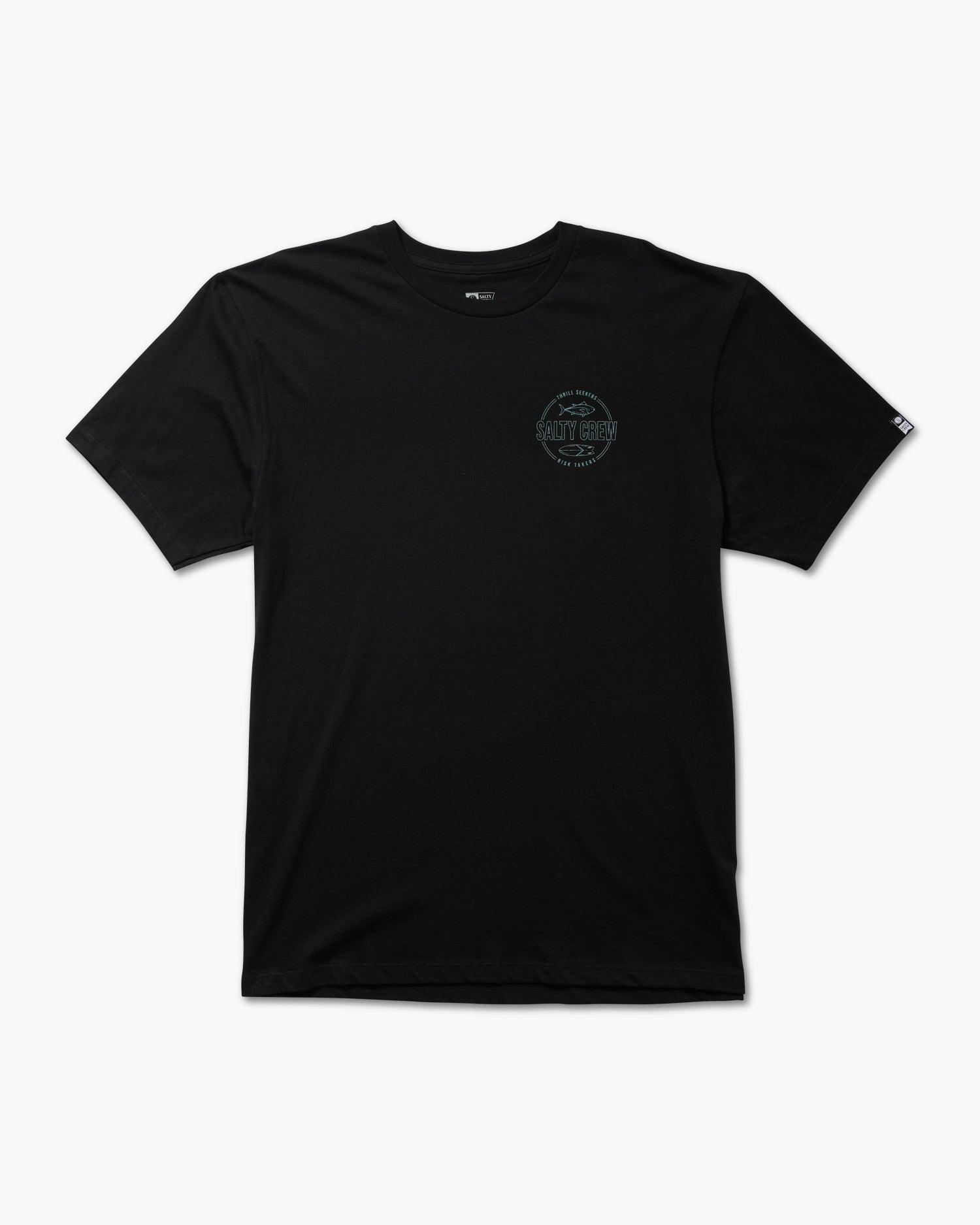 Outlined Premium Tee - Black Male Product Image