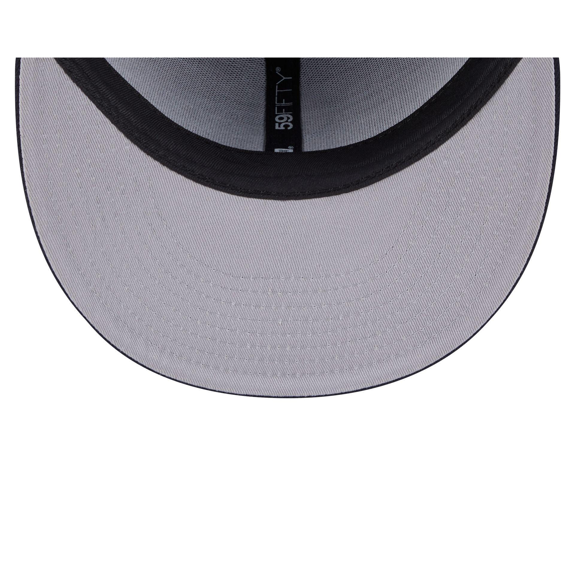 Minnesota Twins 2025 Clubhouse Black 59FIFTY Fitted Hat Male Product Image