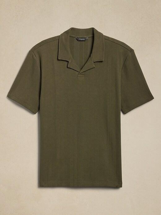 Variegated Ribbed Polo Product Image