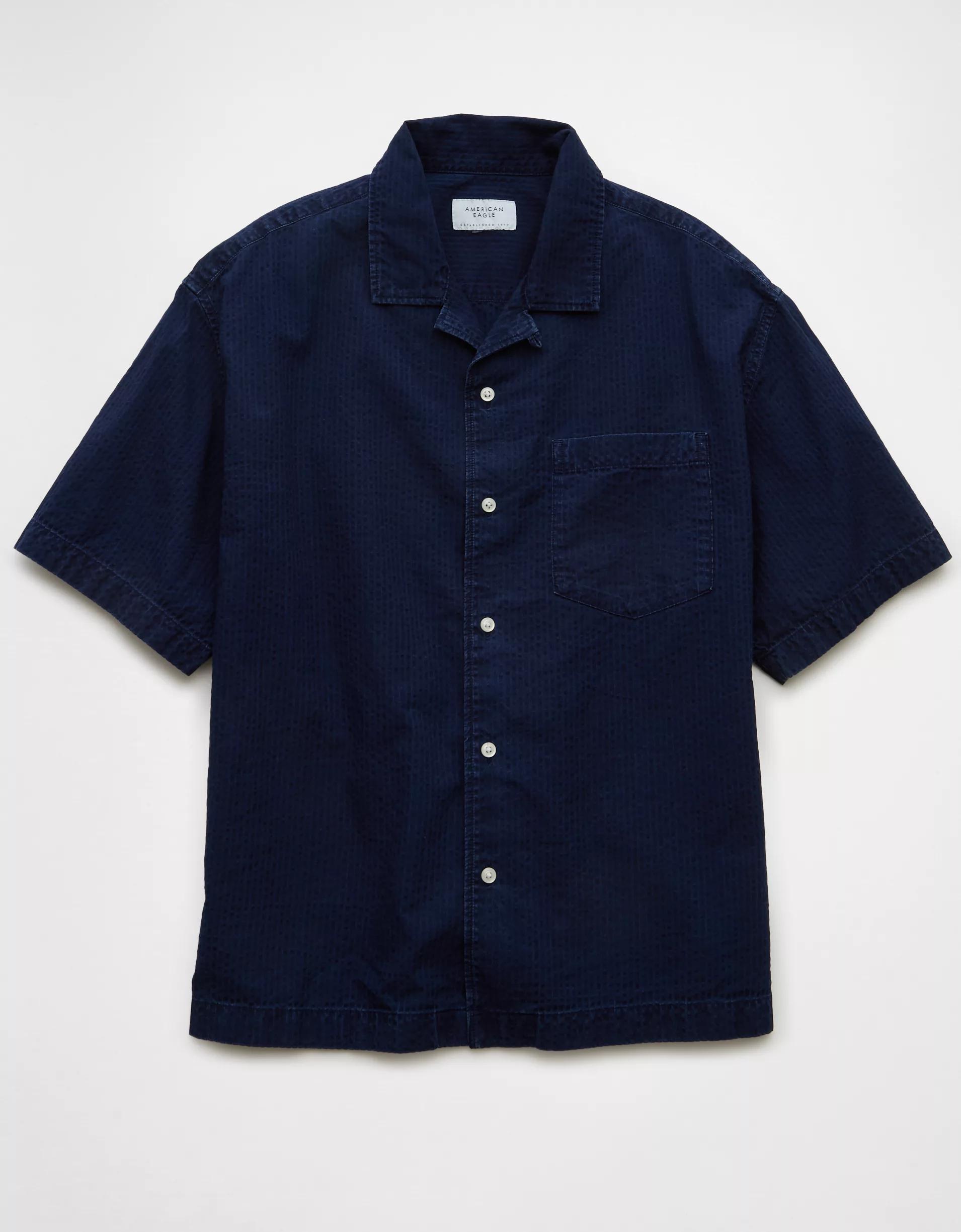 AE Poolside Button-Up Shirt Product Image