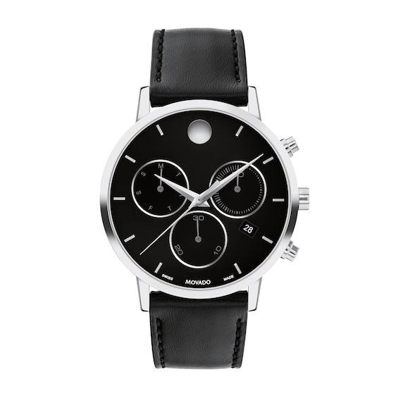 Movado Mens Museum Classic Quartz Chronograph Stainless Steel Bracelet Watch Product Image