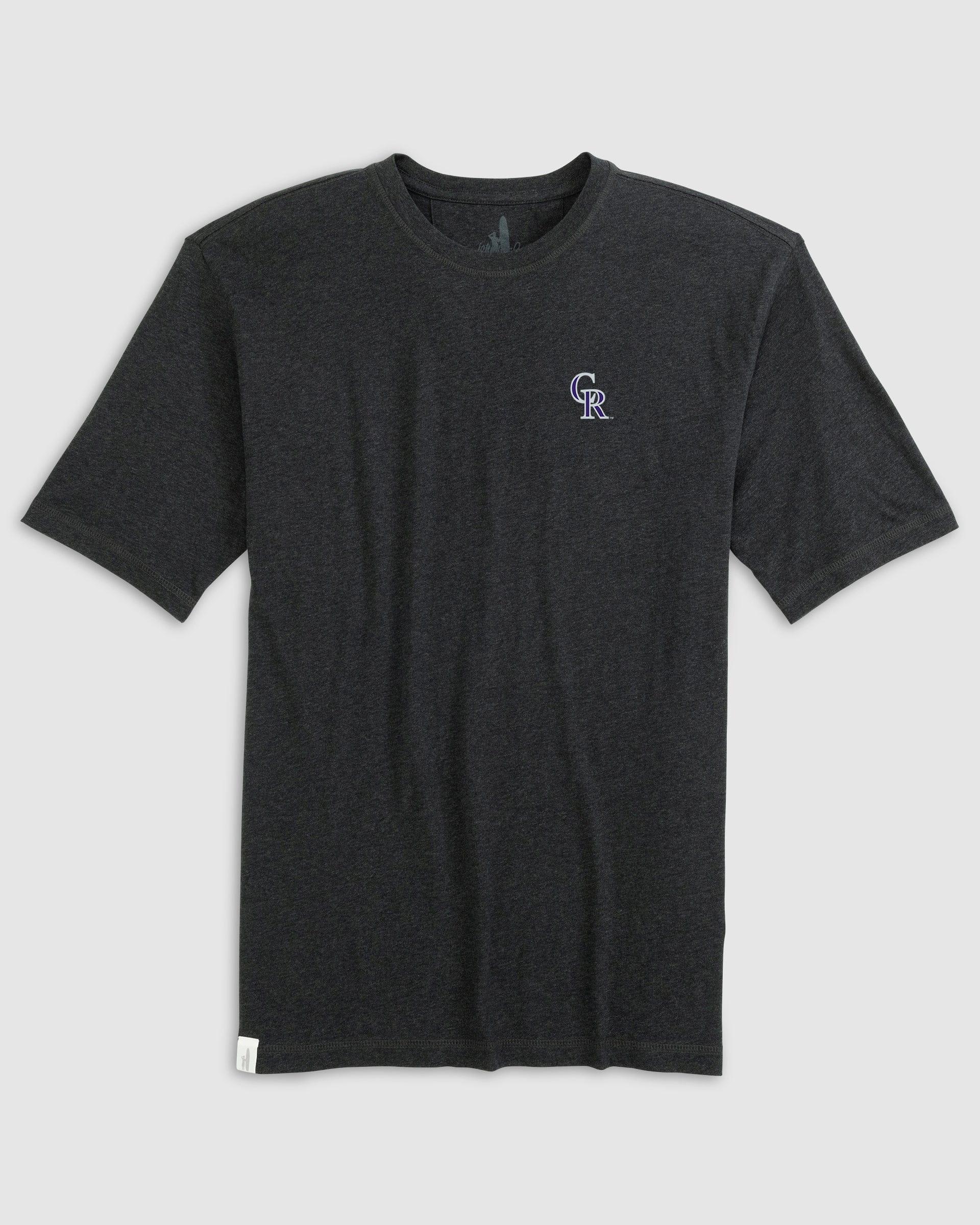 Arkansas Heathered Spencer Cotton T-Shirt Product Image