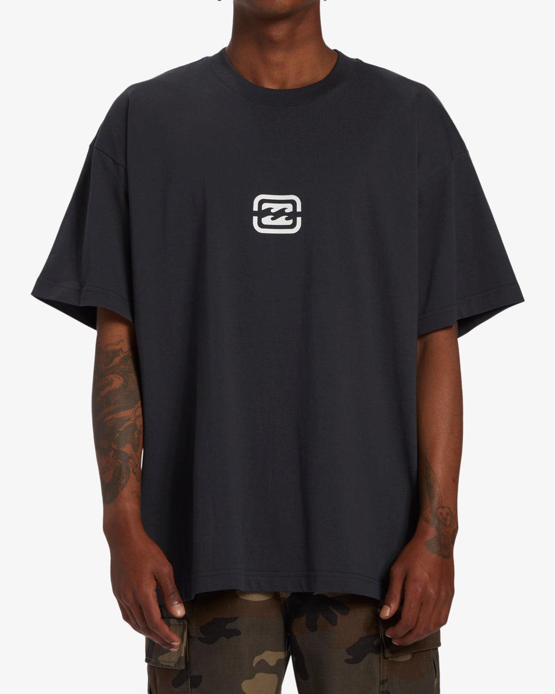 Bracket Wave OG T-Shirt - Washed Black Male Product Image