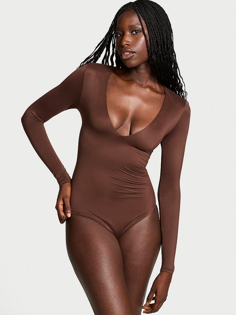 BODYWEAR by Victoria with FeatherSoft™ Innovation V-Neck Bodysuit Product Image