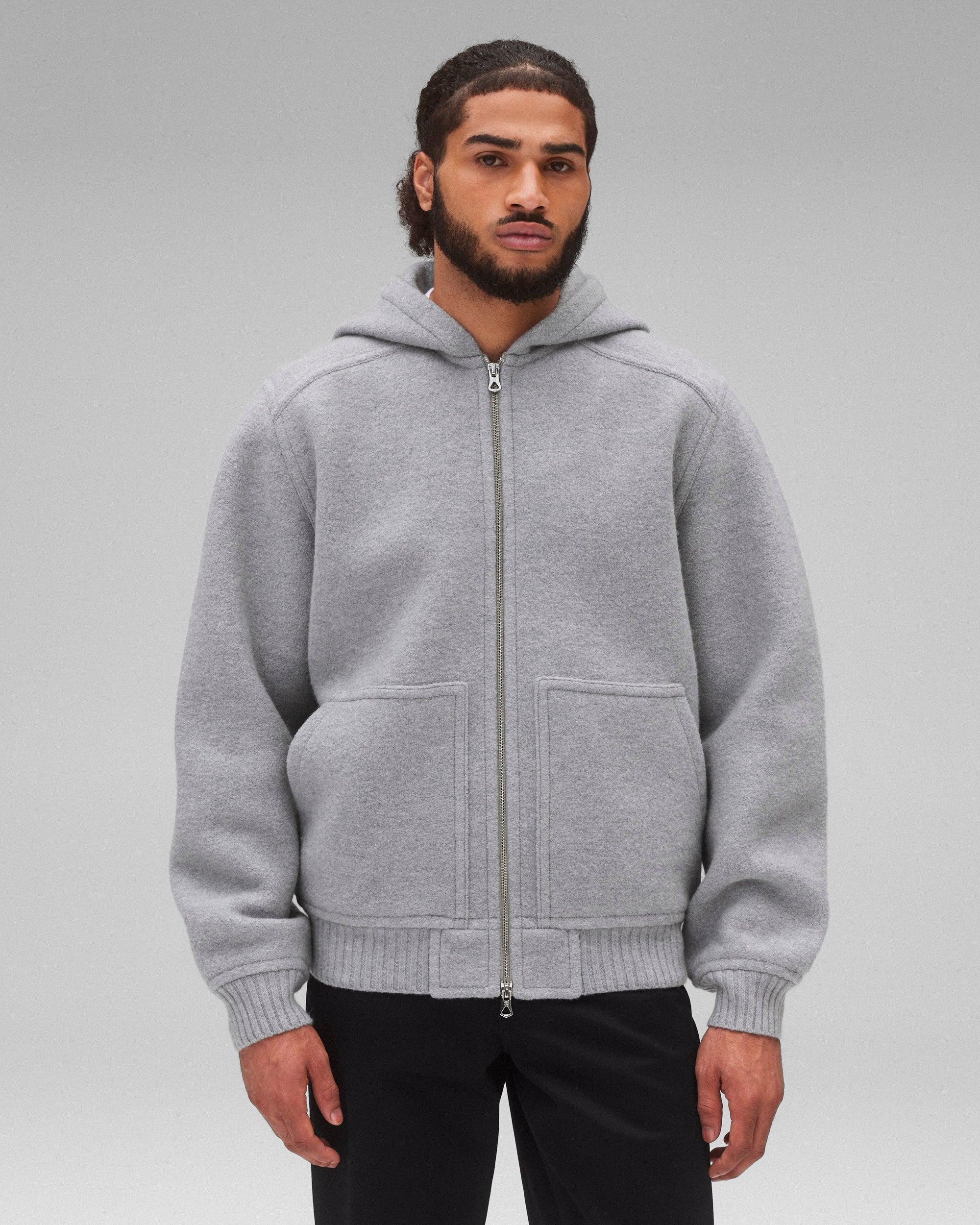 Midweight Terry Standard Hoodie Male Product Image