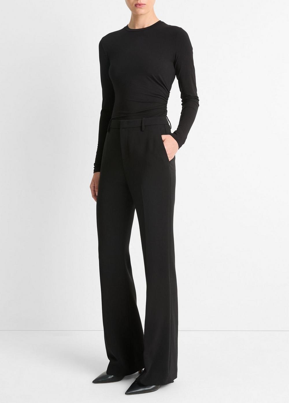 Mid-Rise Tailored Flare Pant Product Image