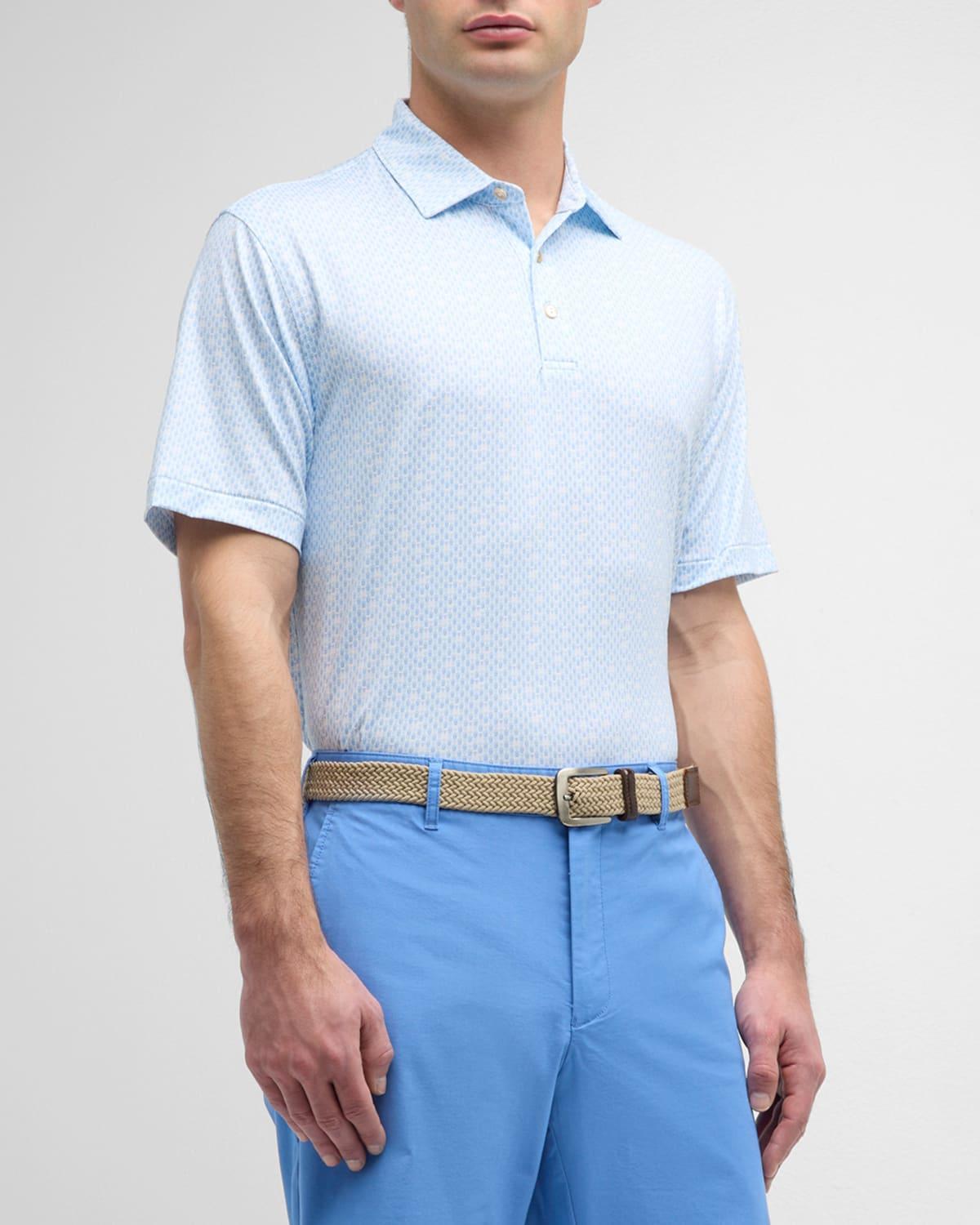 Men's Corkscrew Performance Jersey Polo Shirt Product Image