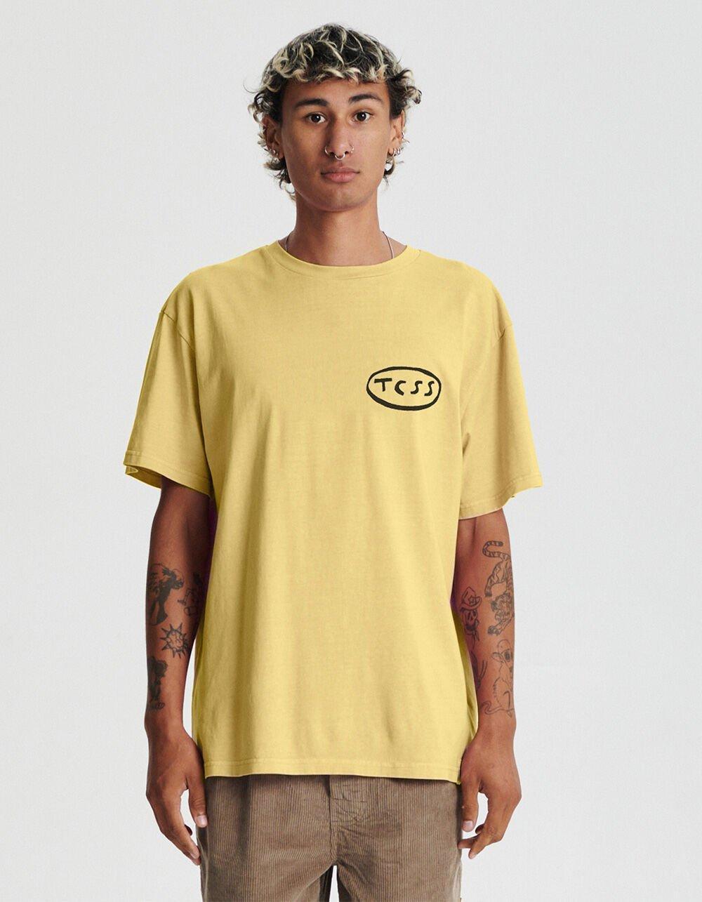 THE CRITICAL SLIDE SOCIETY Sharpen Service Mens Tee - YELLOW Product Image