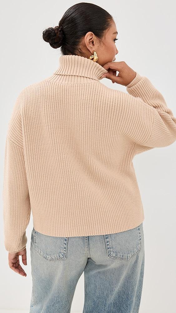 Good American Cozy Ribbed Turtleneck | Shopbop Product Image