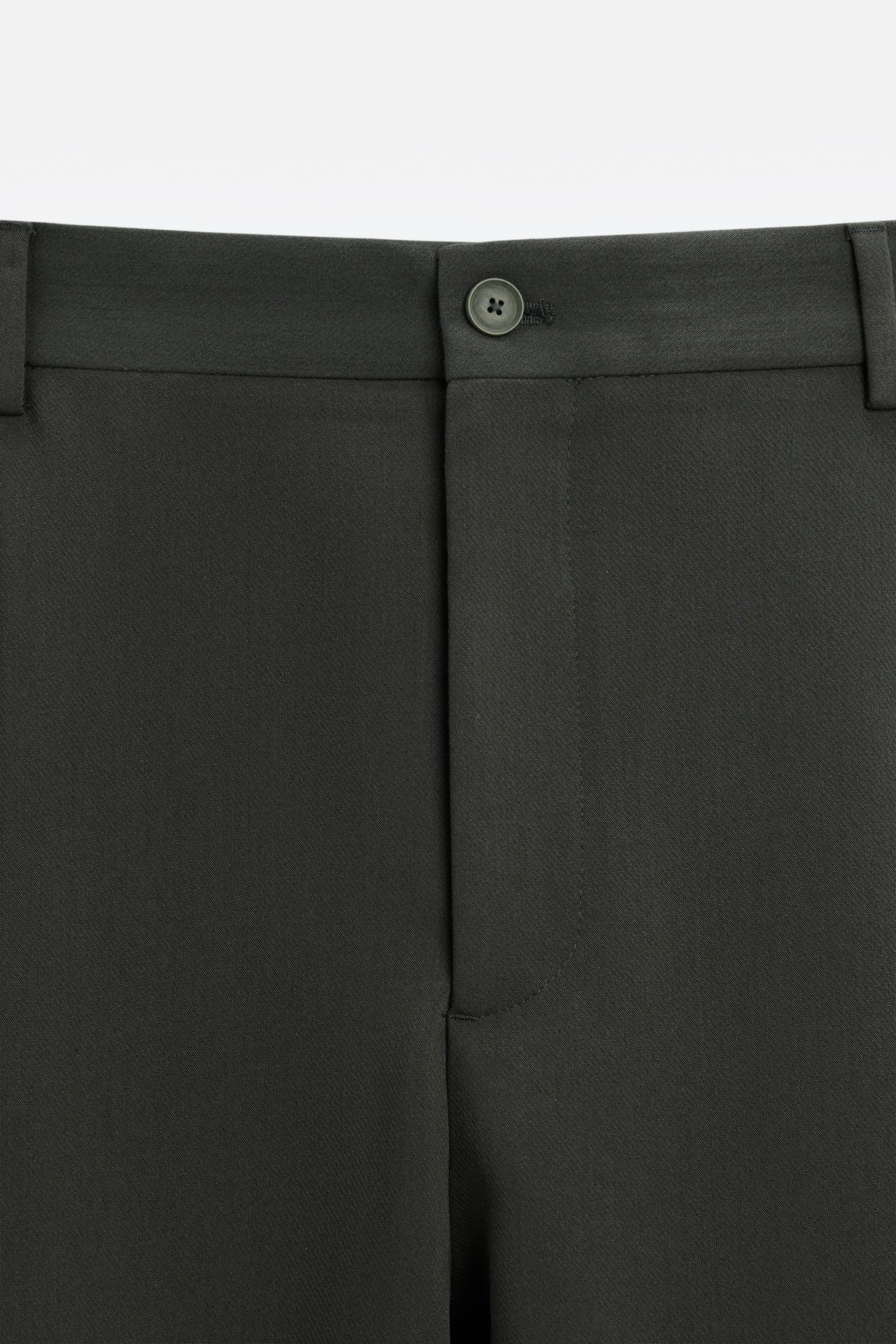 RELAXED FIT PLEATED PANTS Product Image