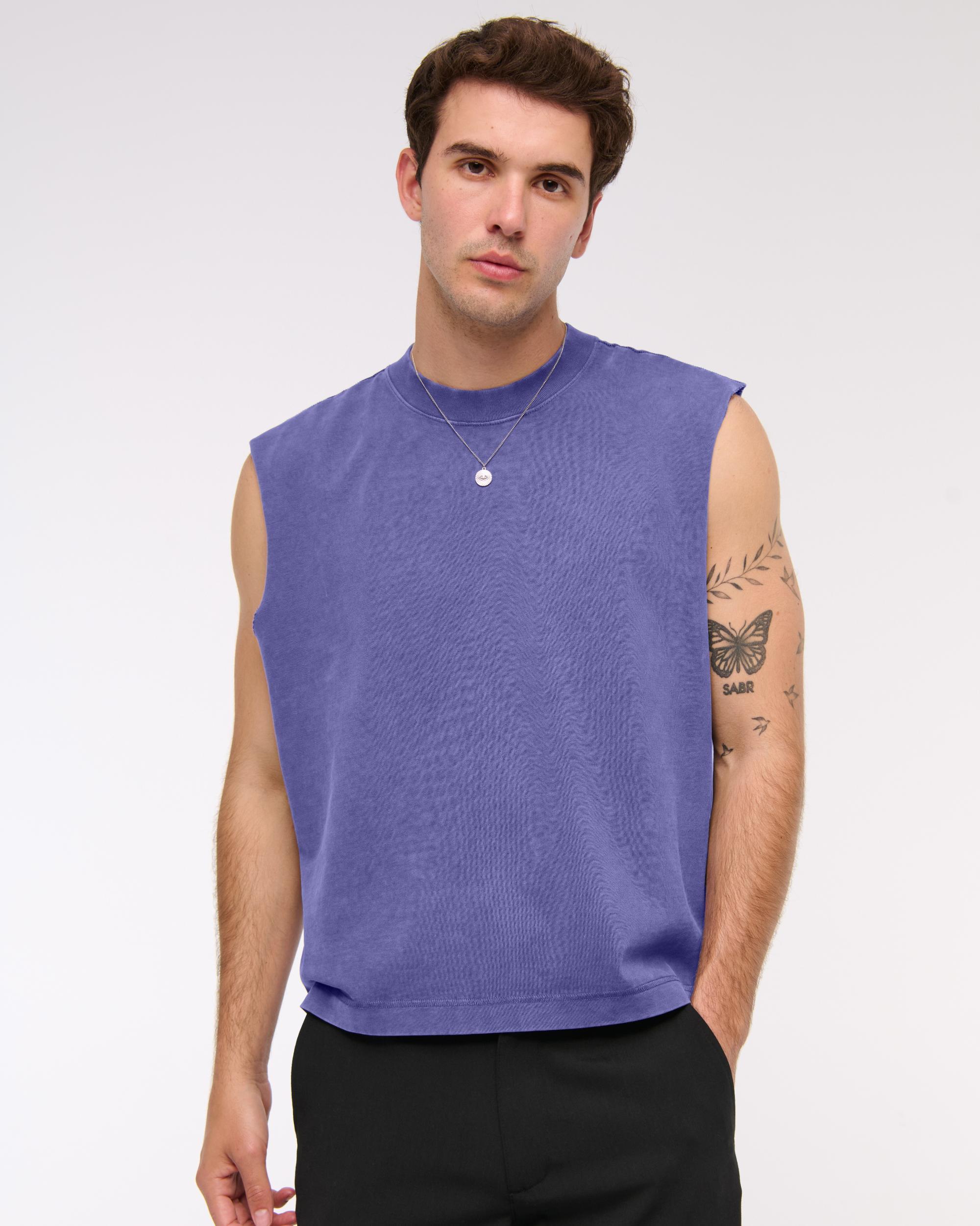 Premium Heavyweight Cropped Tank Product Image