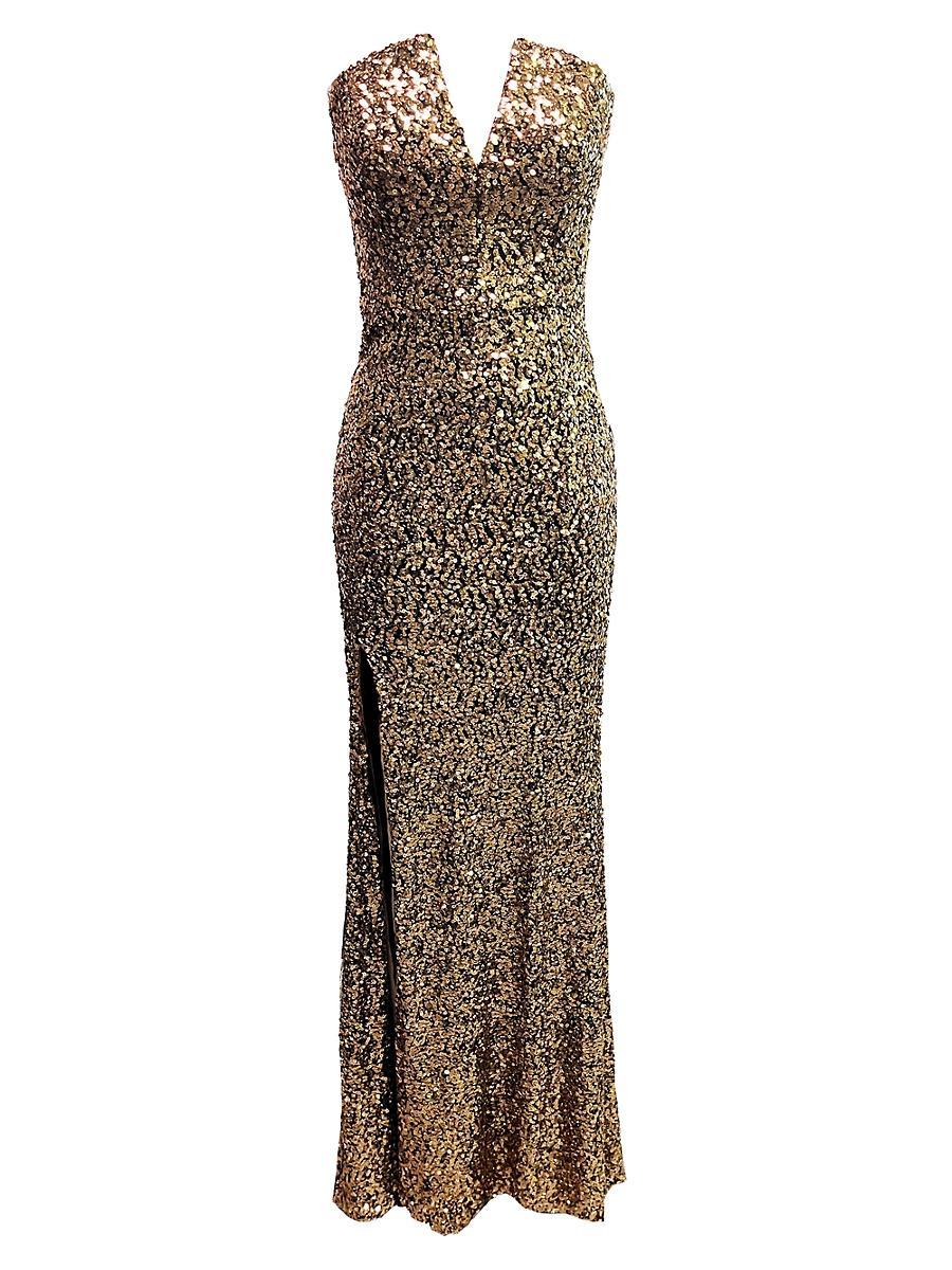 Womens Fernanda Sequin Mermaid Gown Product Image