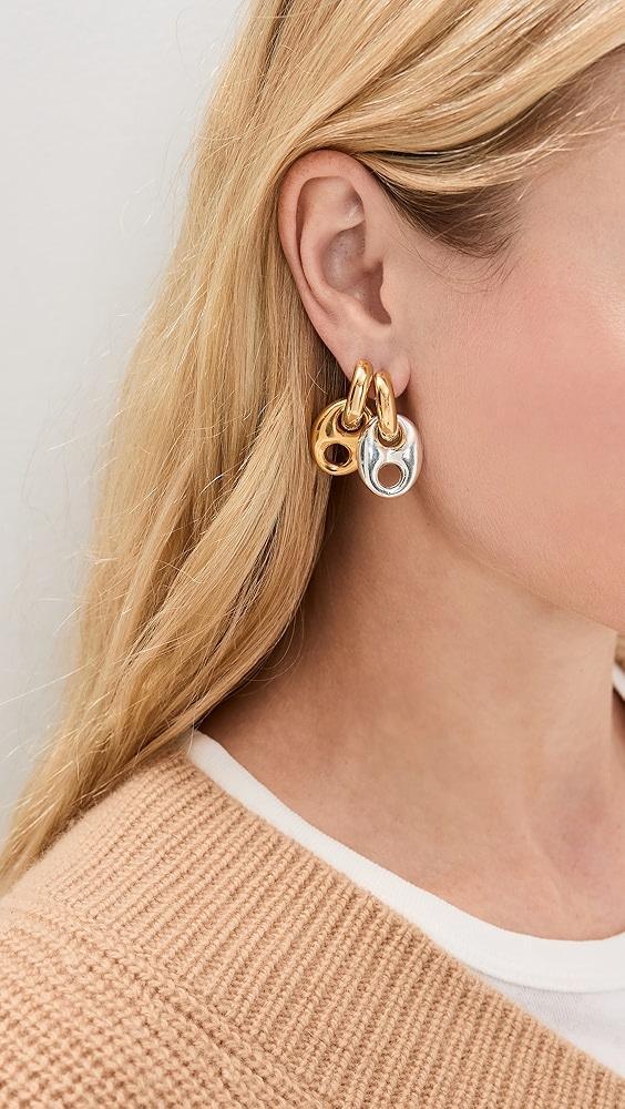 Timeless Pearly Mix and Match Earrings with Coffee Beans | Shopbop Product Image