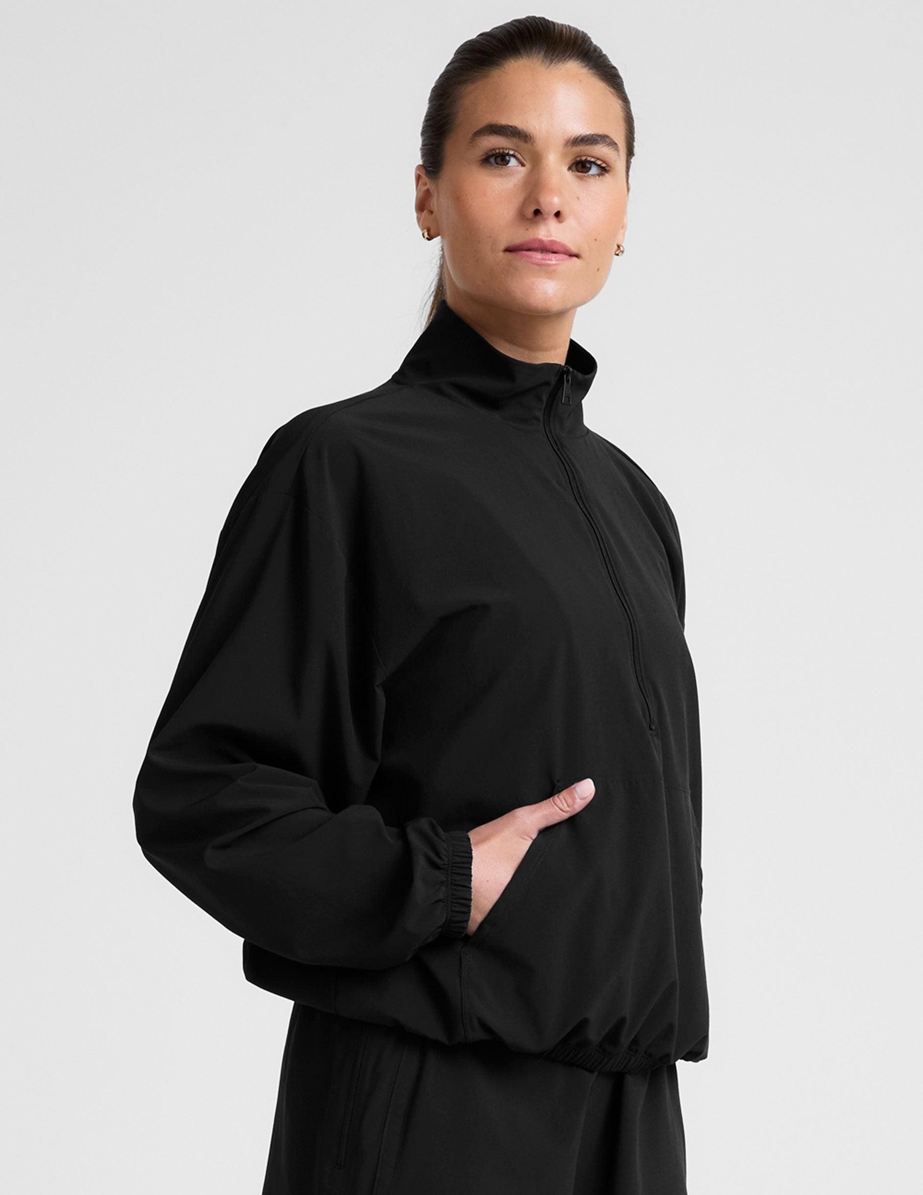 Stretch Woven In Stride Half Zip Pullover Product Image
