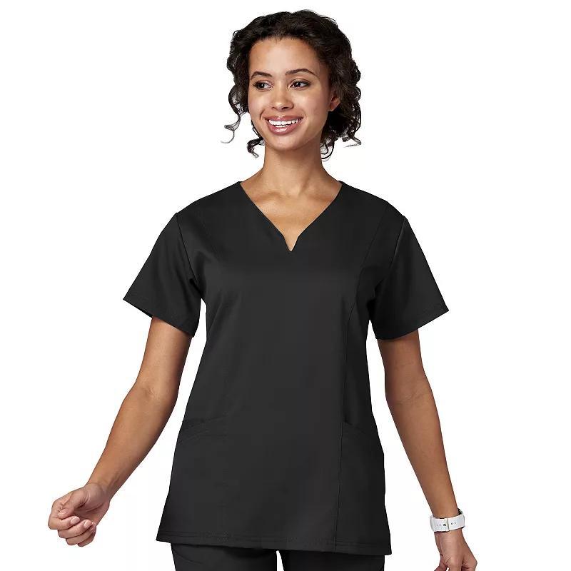 Women's Meta Labwear Ventral V-Neck Scrubs Top 15200, Size: Large, Royal Product Image