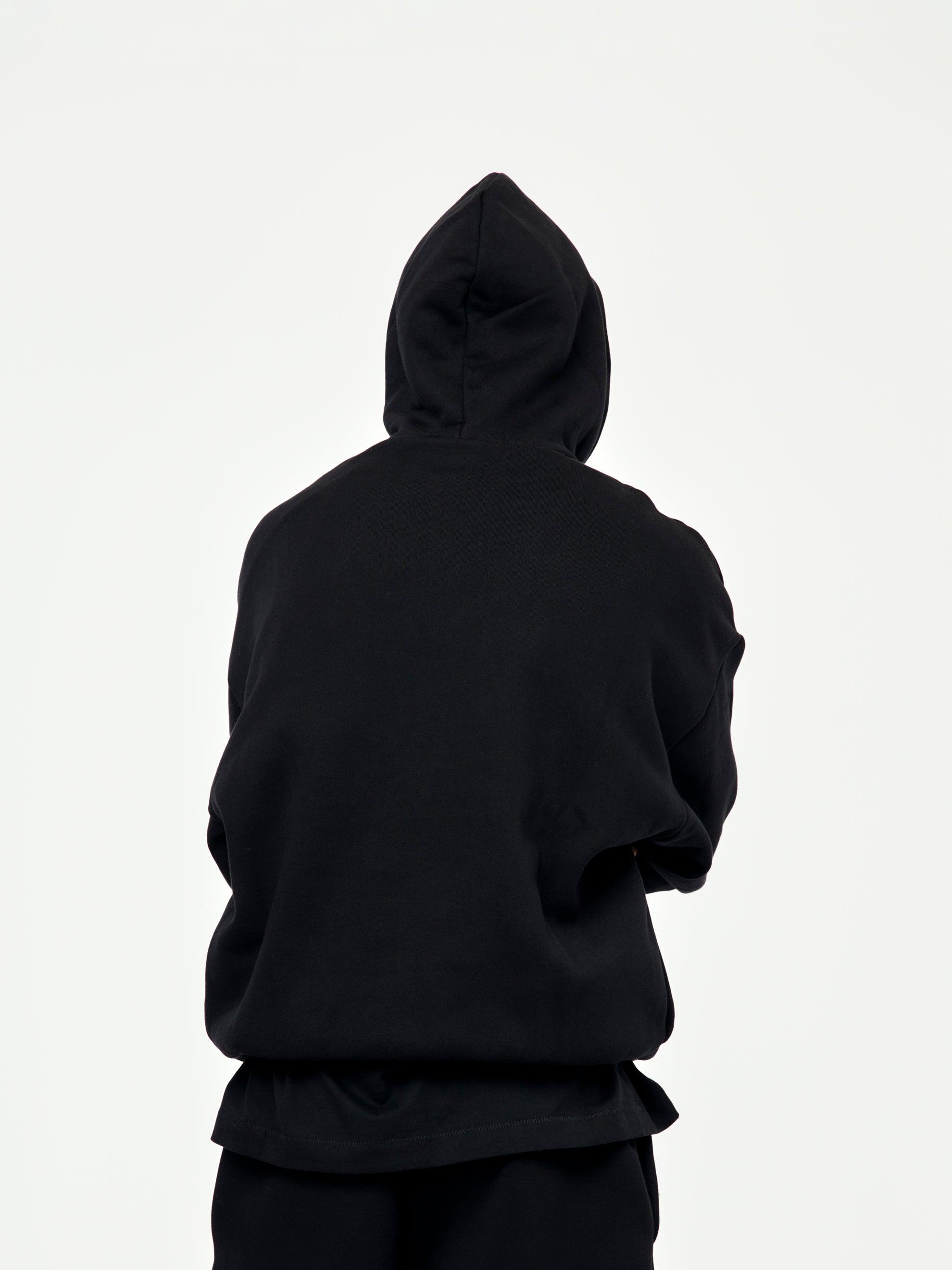 Fleece Hoodie (Blk) Product Image