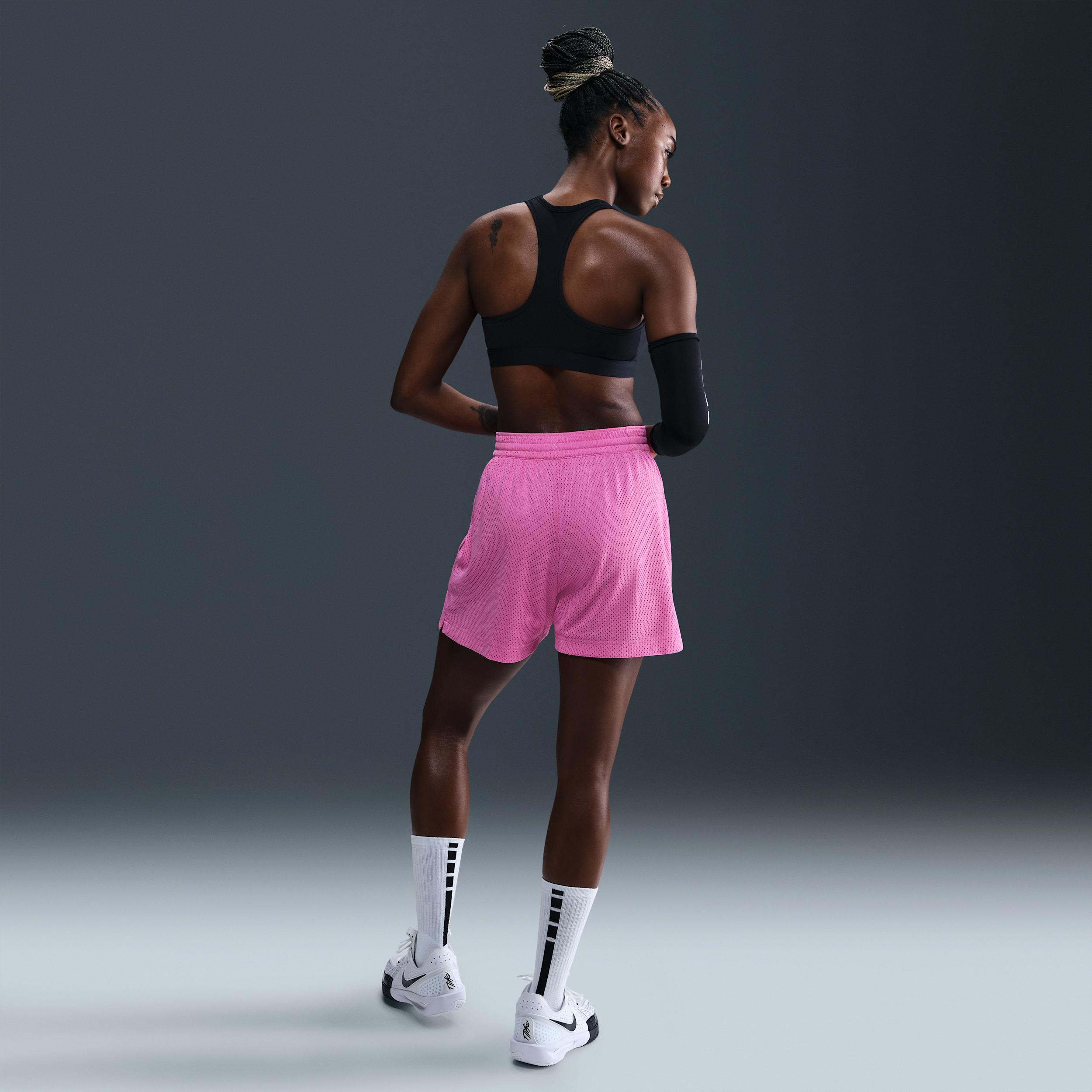 Nike Womens Essential Dri-FIT Mesh Basketball Shorts | HQ8961-675 Product Image