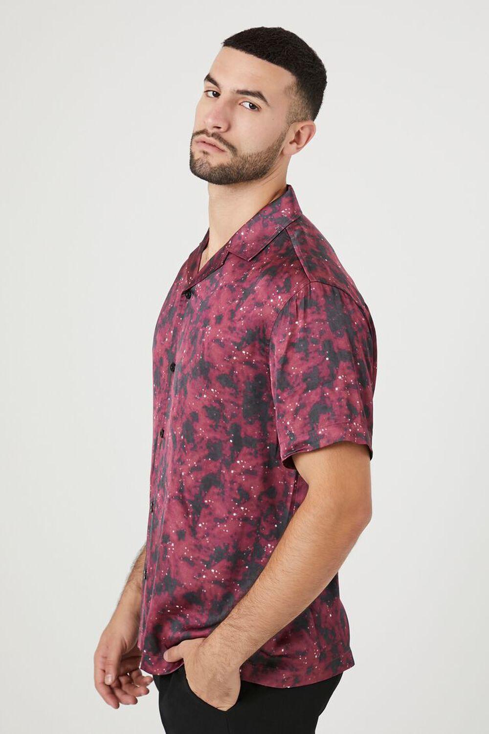 Satin Abstract Print Shirt | Forever 21 Product Image