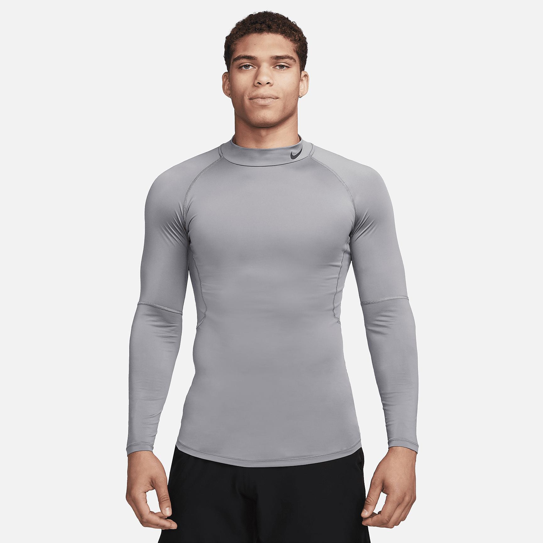 Mens Nike Pro Dri-FIT Fitness Mock-Neck Long-Sleeve Top | FB7908-084 Product Image