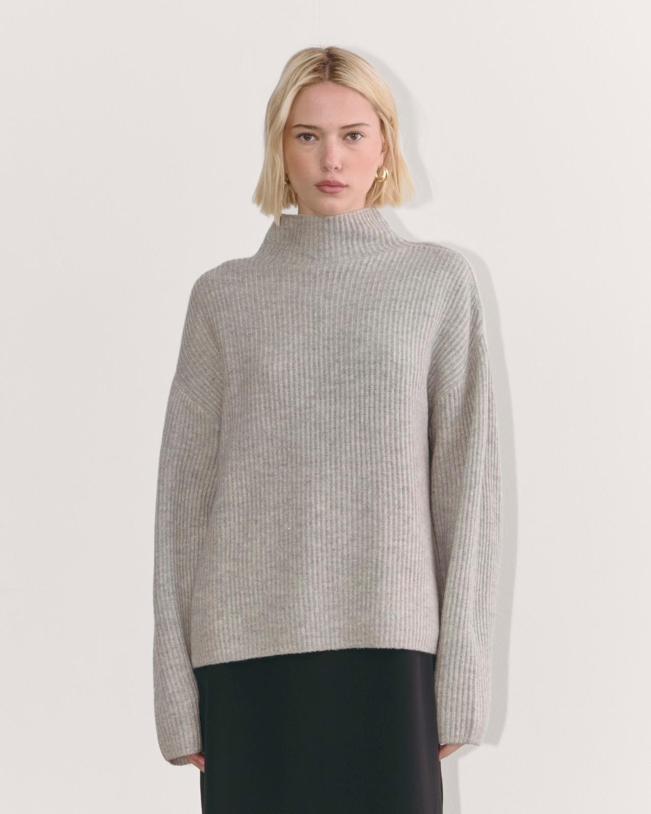Womens Fisherman Turtleneck in Wool Cashmere Sweater by Everlane Product Image