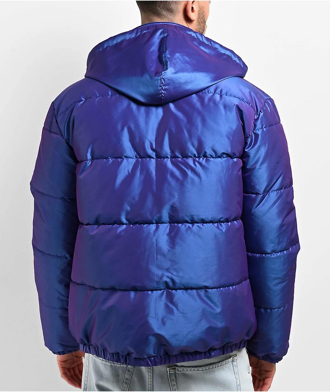 Vitriol Verso Purple Reversible Puffer Jacket Product Image