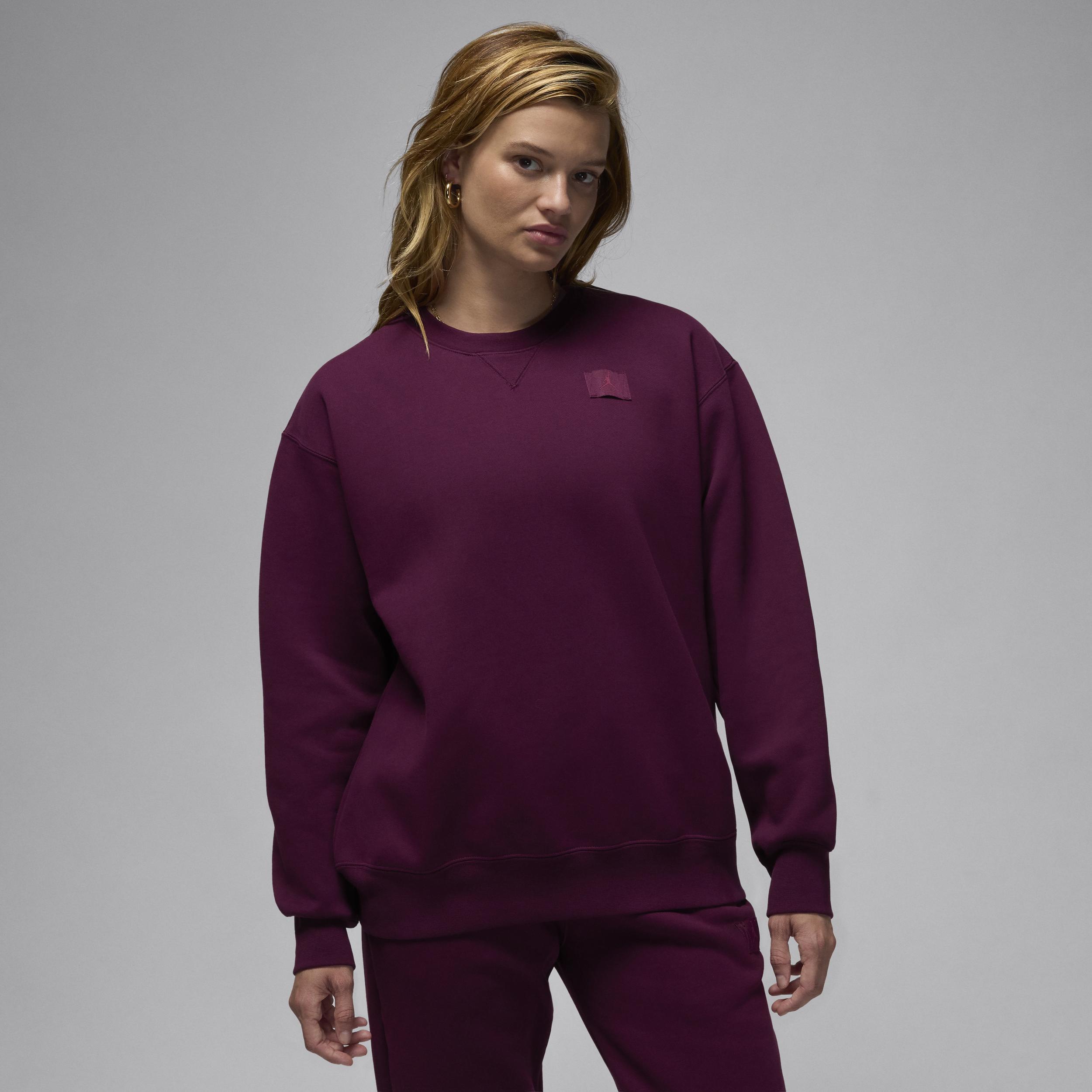 Jordan Flight Fleece Women's Crew-Neck Sweatshirt Product Image