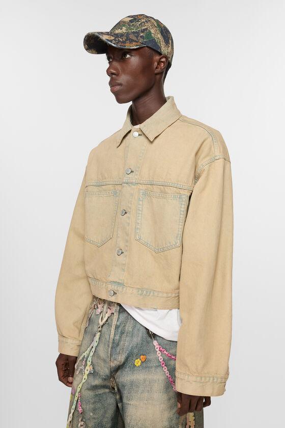 Denim jacket - Oversized cropped fit Product Image