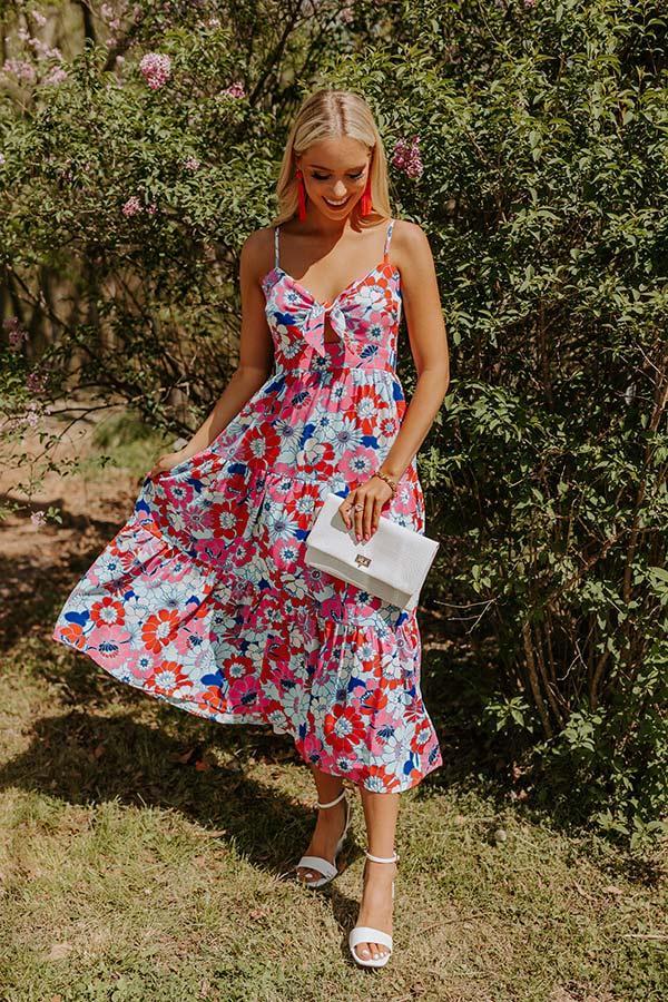 Pretty And Pleasant Floral Midi Product Image