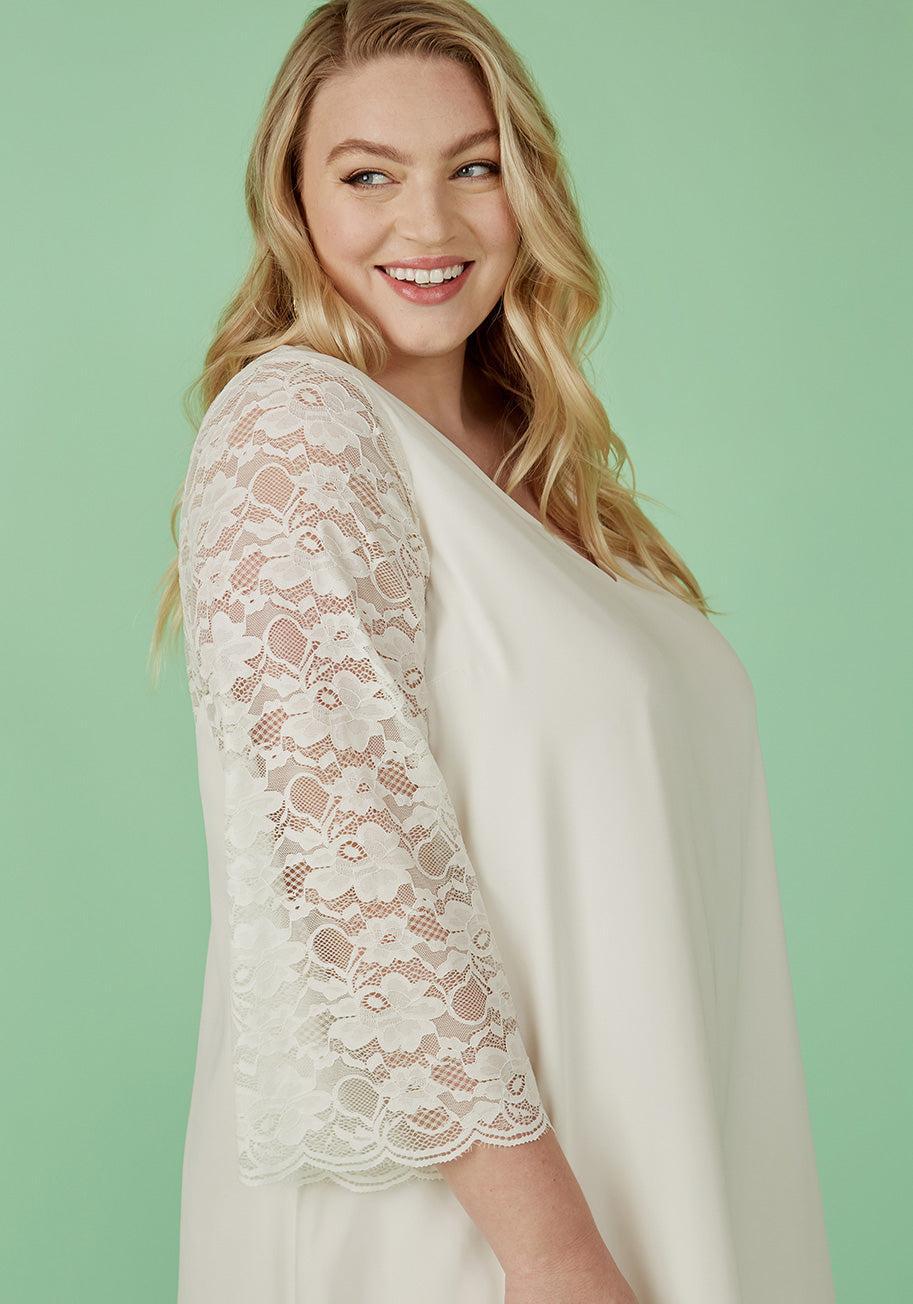 Blushing With Bliss Shift Dress (Final Sale) Product Image