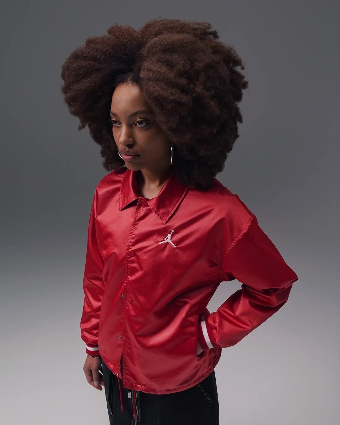 Womens Jordan Coaches Jacket | HJ0087-636 Product Image