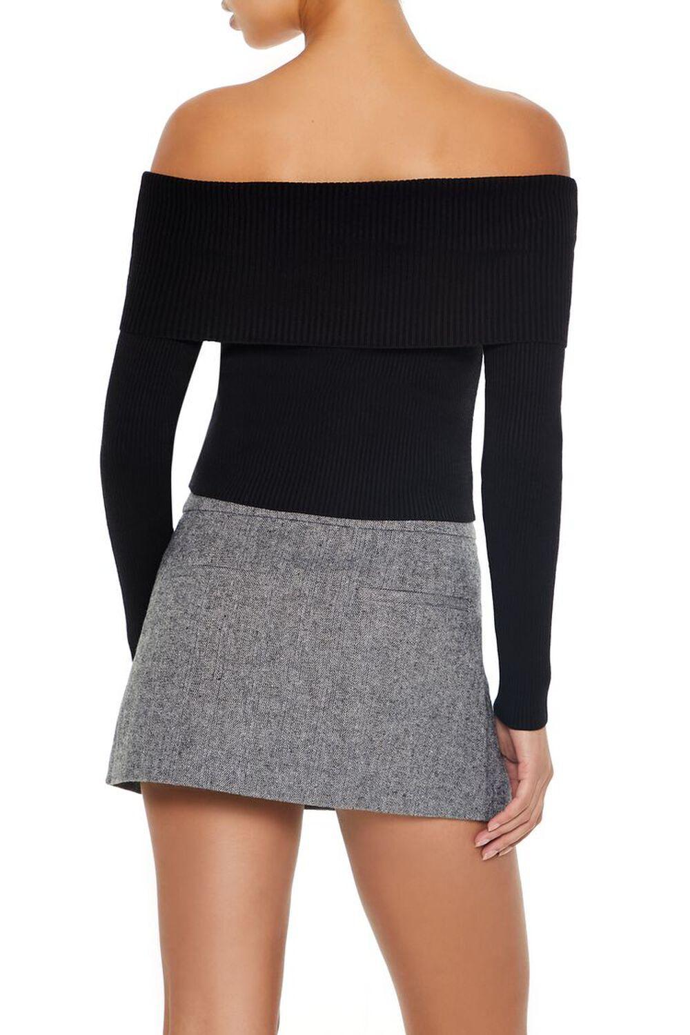 Ribbed Off-the-Shoulder Sweater | Forever 21 Product Image