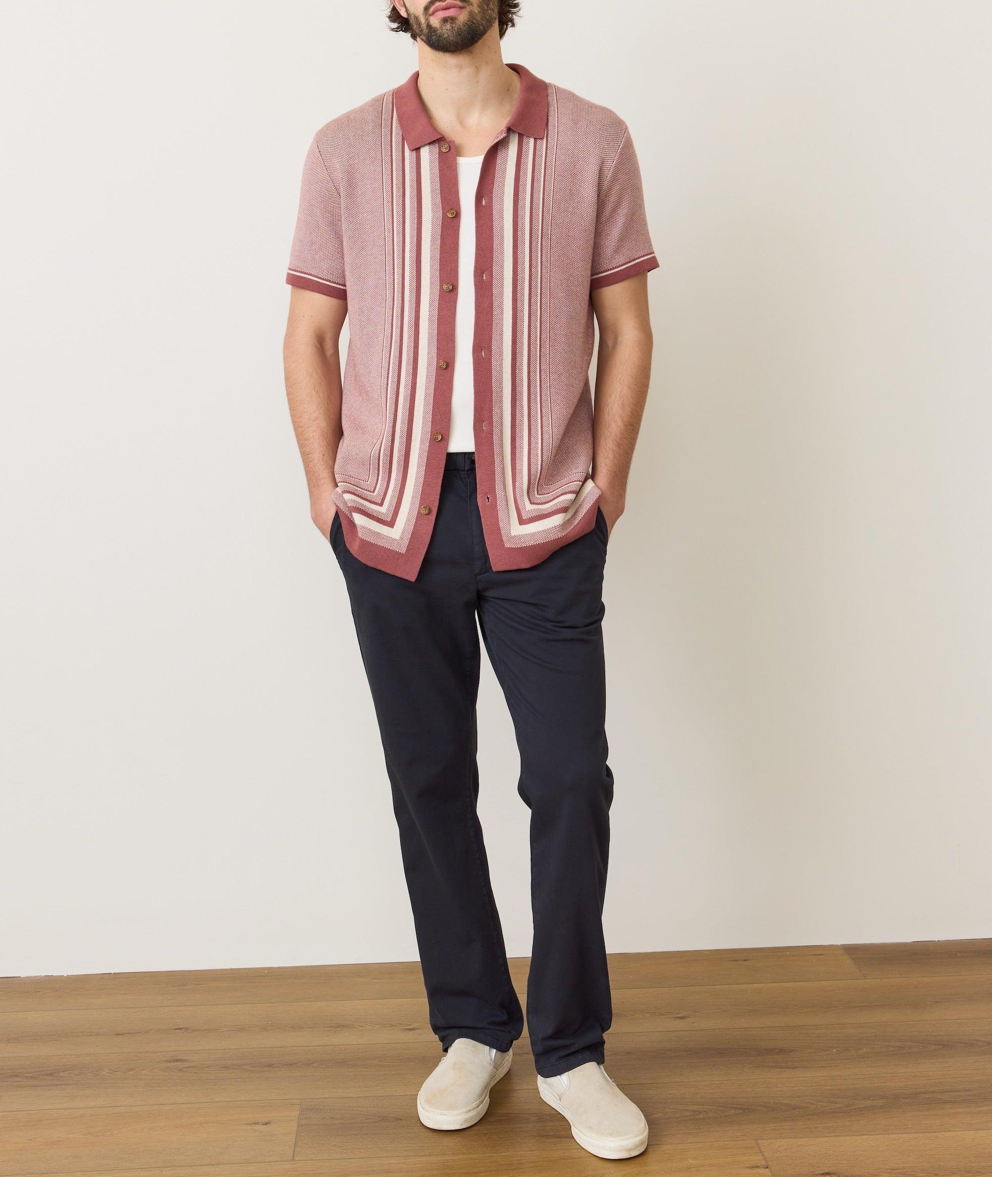 Ethan Sweater Button-Down Product Image