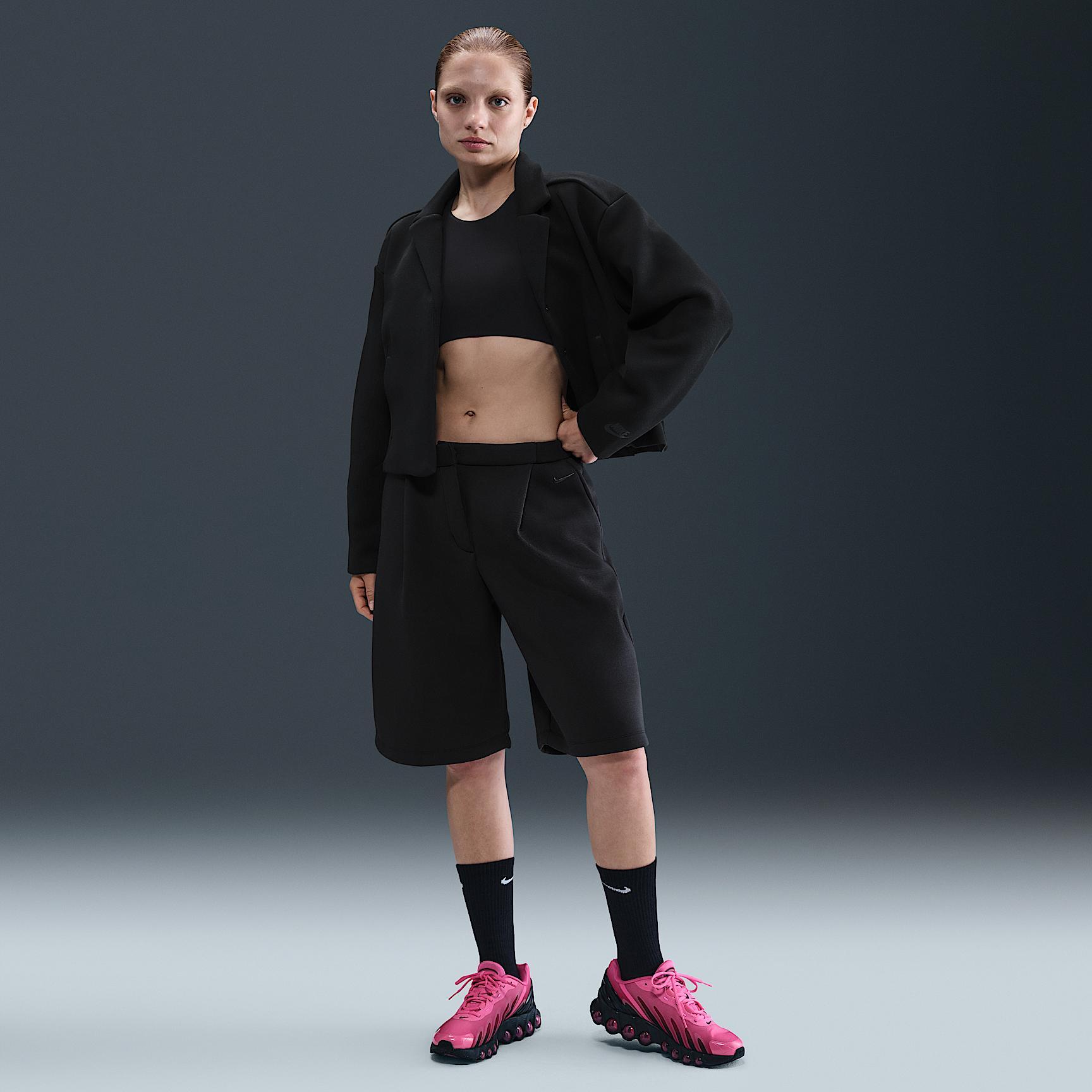 Womens Nike Sportswear Tech Fleece Tailored Jacket | HV2451-010 Product Image